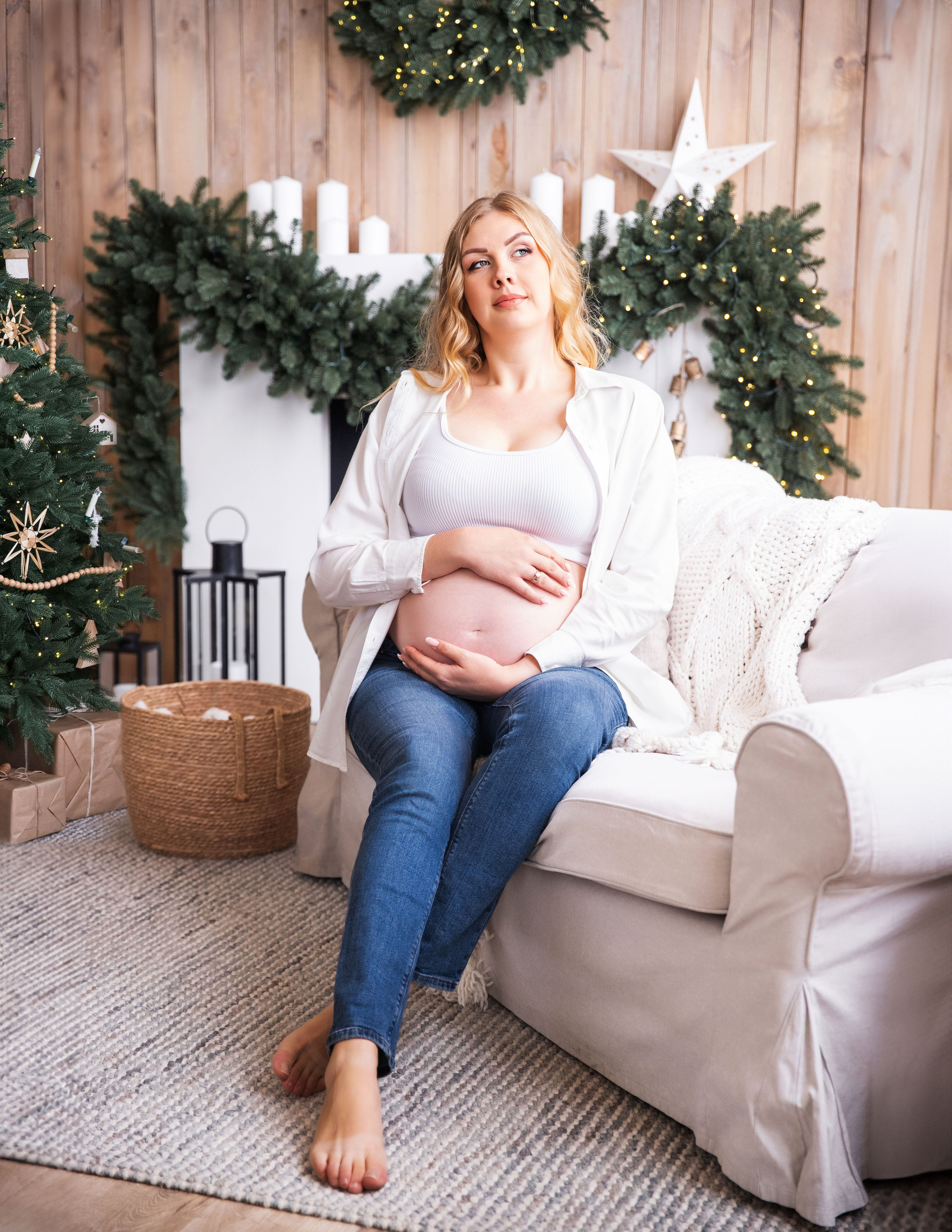Фотозйомка «Вагітність і Різдво». Сімейний та дитячий фотограф Київ, Ірпінь, Буча — Галина Пивоварова