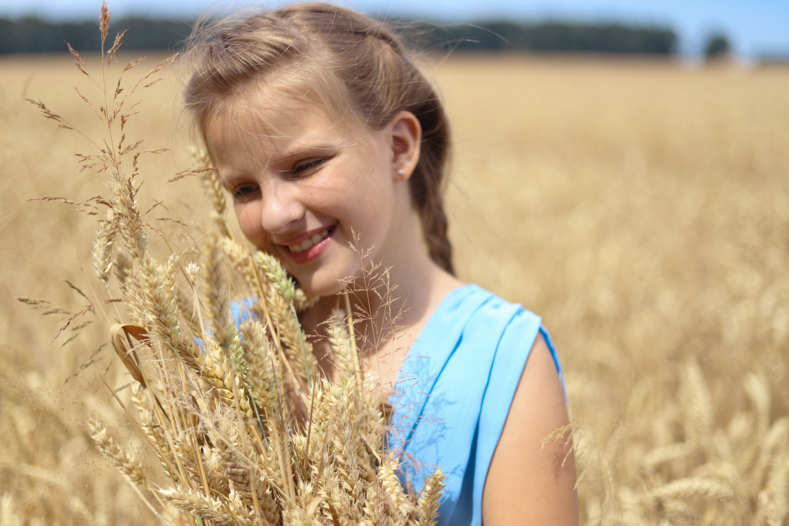 Фотосессия в пшеничном поле. Сімейний та дитячий фотограф Київ, Ірпінь, Буча — Галина Пивоварова