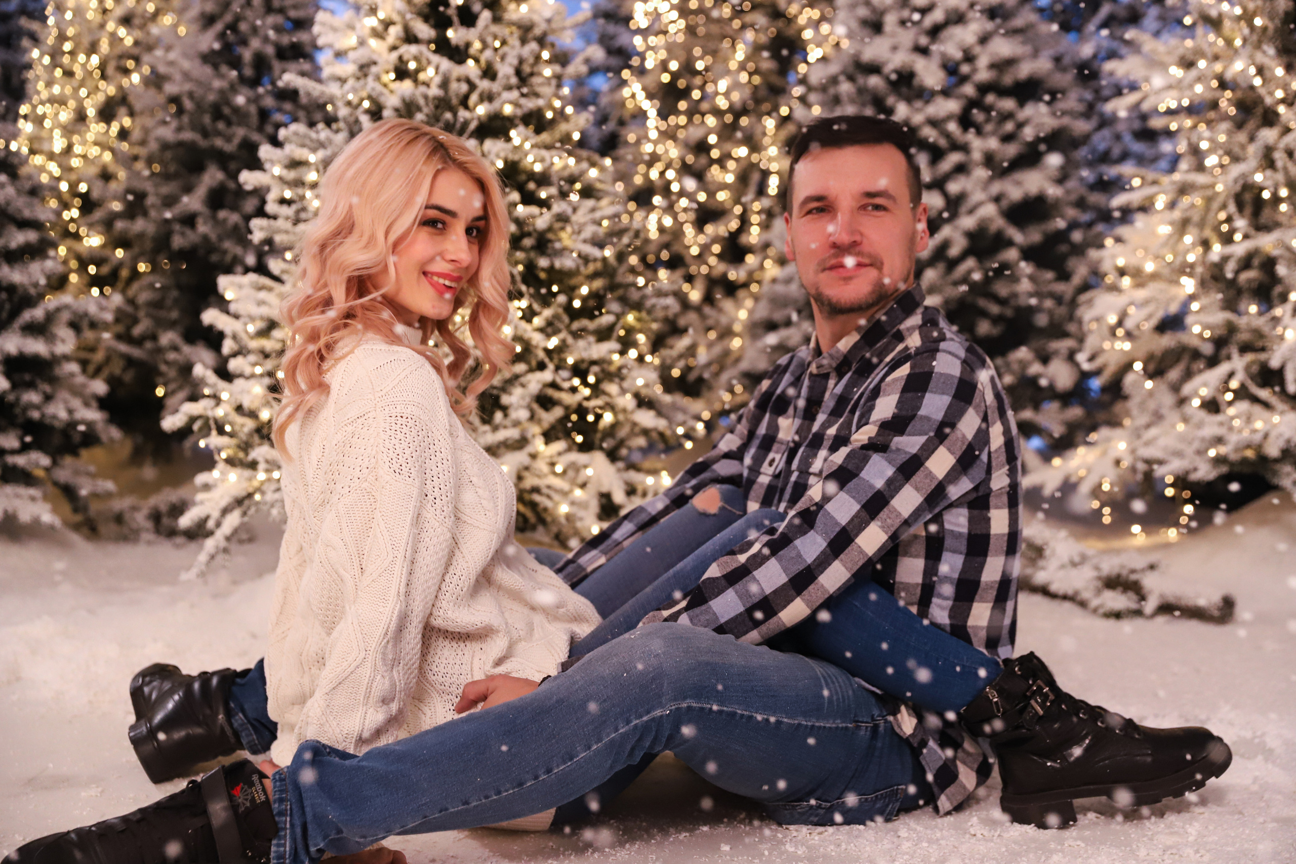 Фотосессия в заснеженном лесу. Сімейний та дитячий фотограф Київ, Ірпінь, Буча — Галина Пивоварова