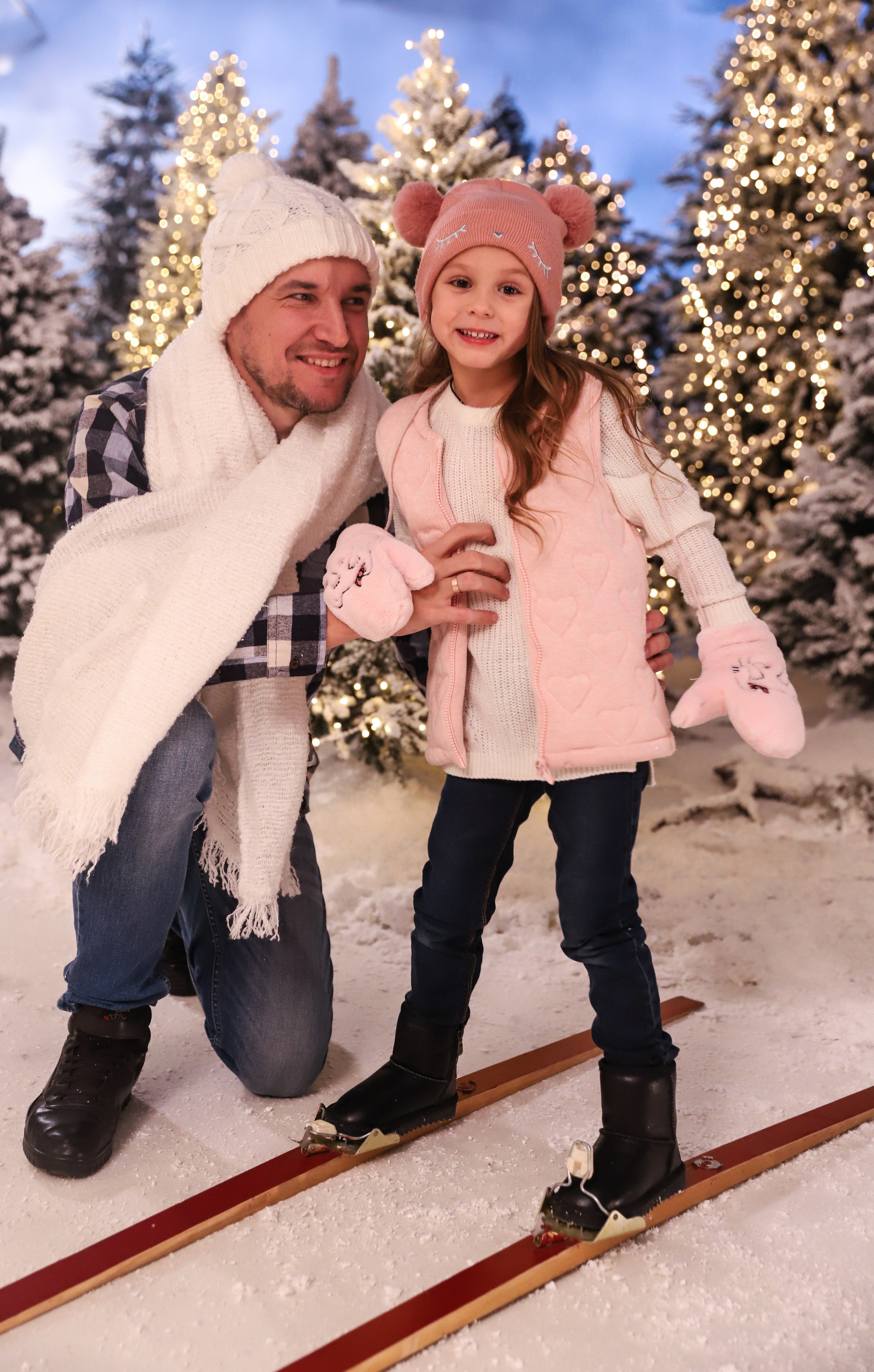 Фотосессия в заснеженном лесу. Сімейний та дитячий фотограф Київ, Ірпінь, Буча — Галина Пивоварова