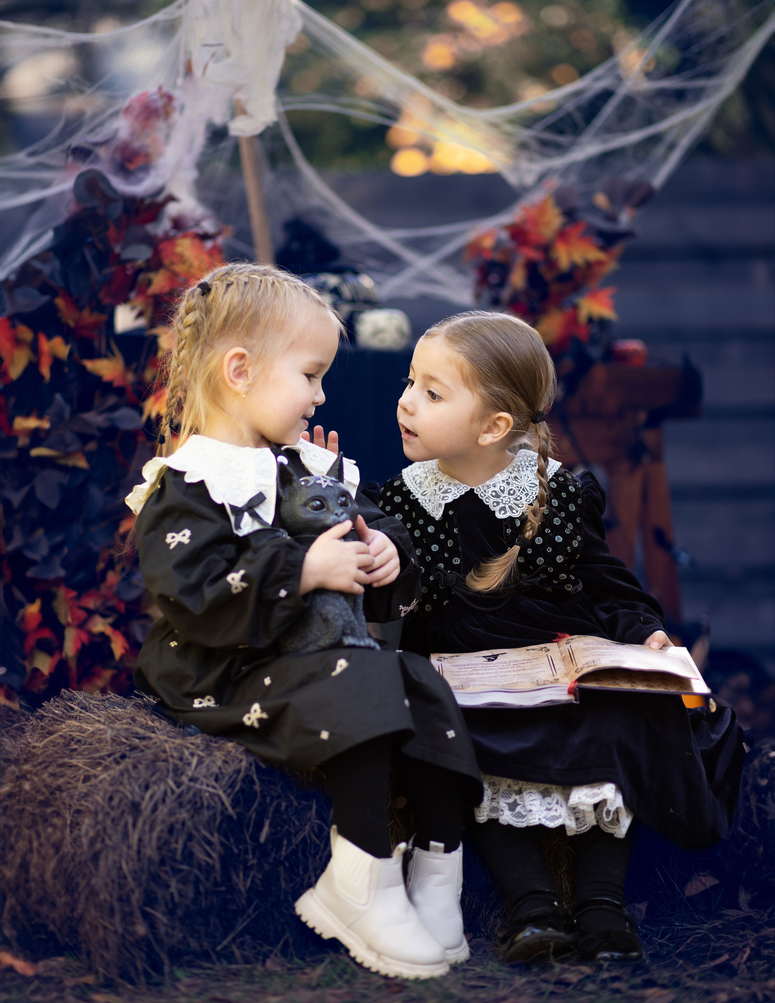 Дитяча фотосесія Містичний Хелловін. Сімейний та дитячий фотограф Київ, Ірпінь, Буча — Галина Пивоварова