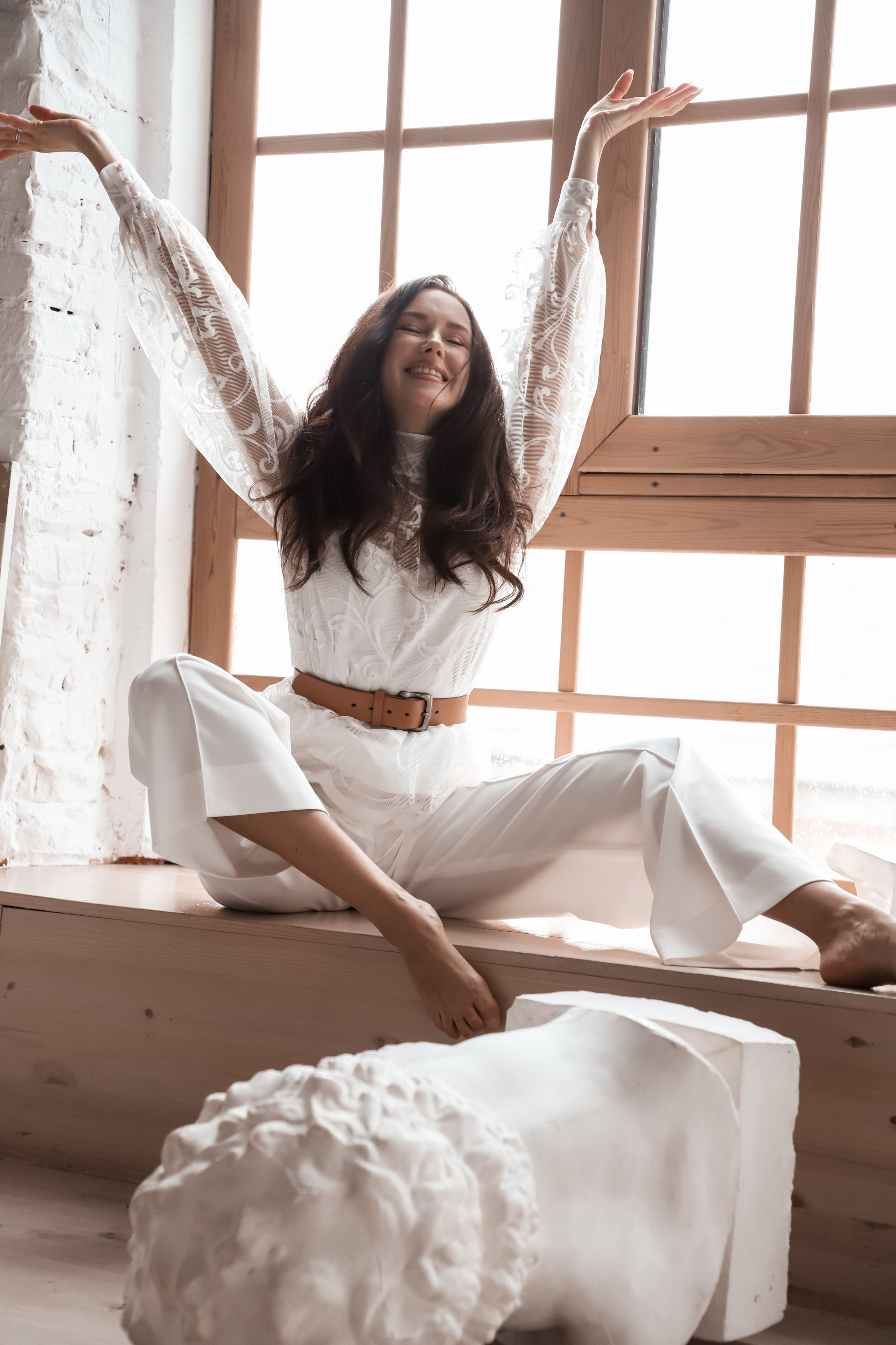 Жіноча фотосесія з Дарією «Нжність». Сімейний та дитячий фотограф Київ, Ірпінь, Буча — Галина Пивоварова