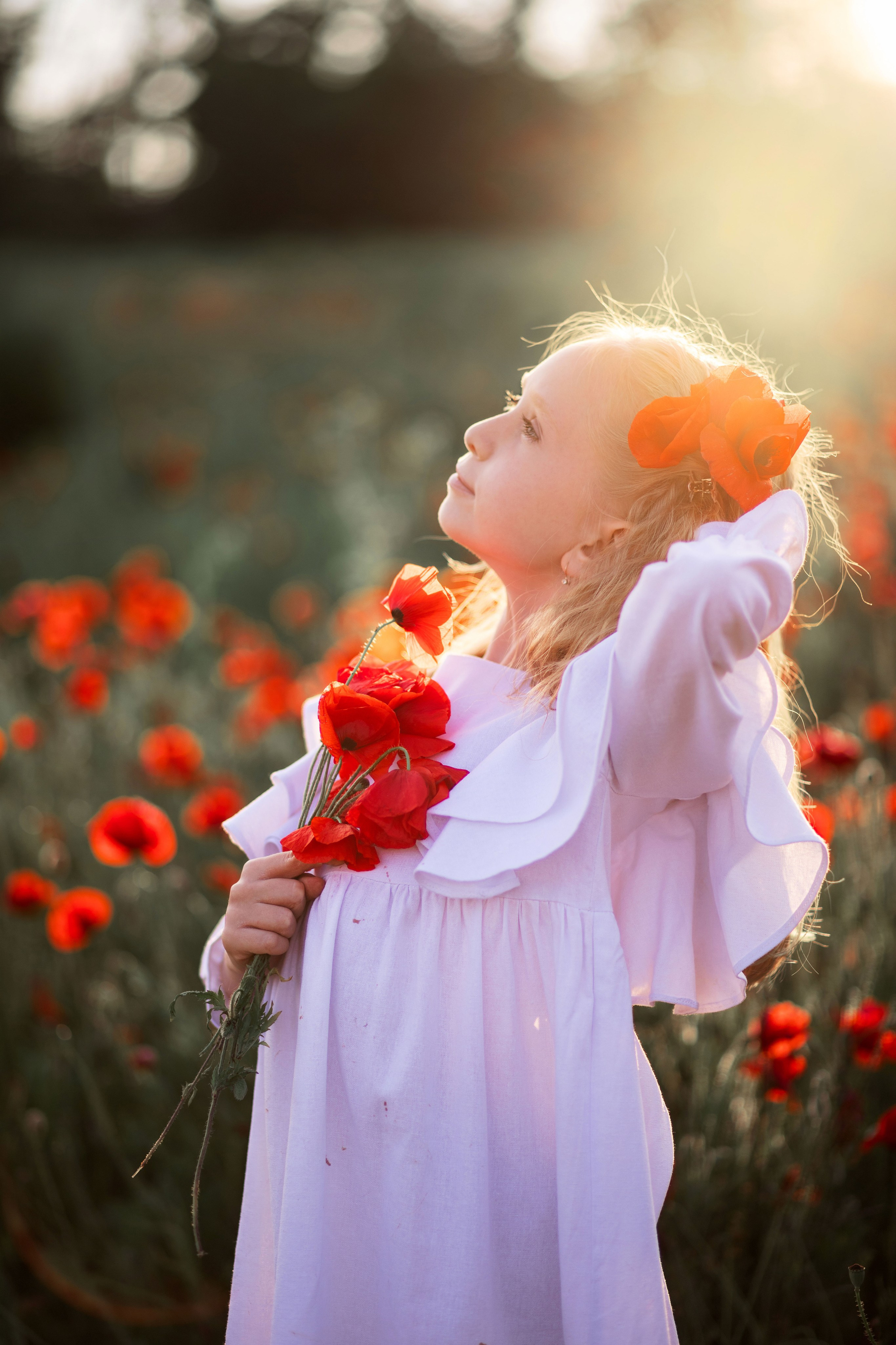 Фотопрогулянка маковим полем з Юлечкою. Сімейний та дитячий фотограф Київ, Ірпінь, Буча — Галина Пивоварова