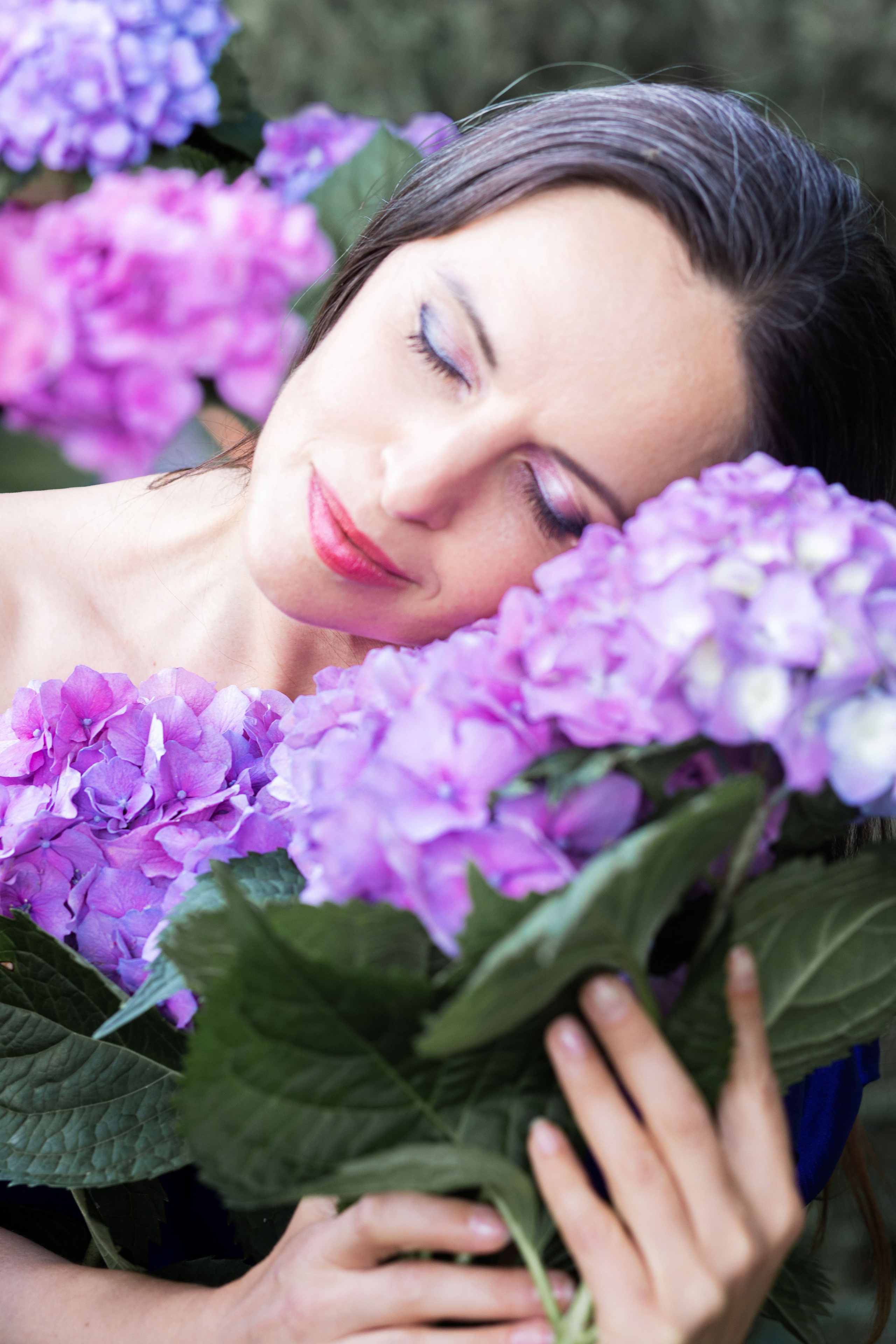 Фотосесія в гортензіях. Сімейний та дитячий фотограф Київ, Ірпінь, Буча — Галина Пивоварова