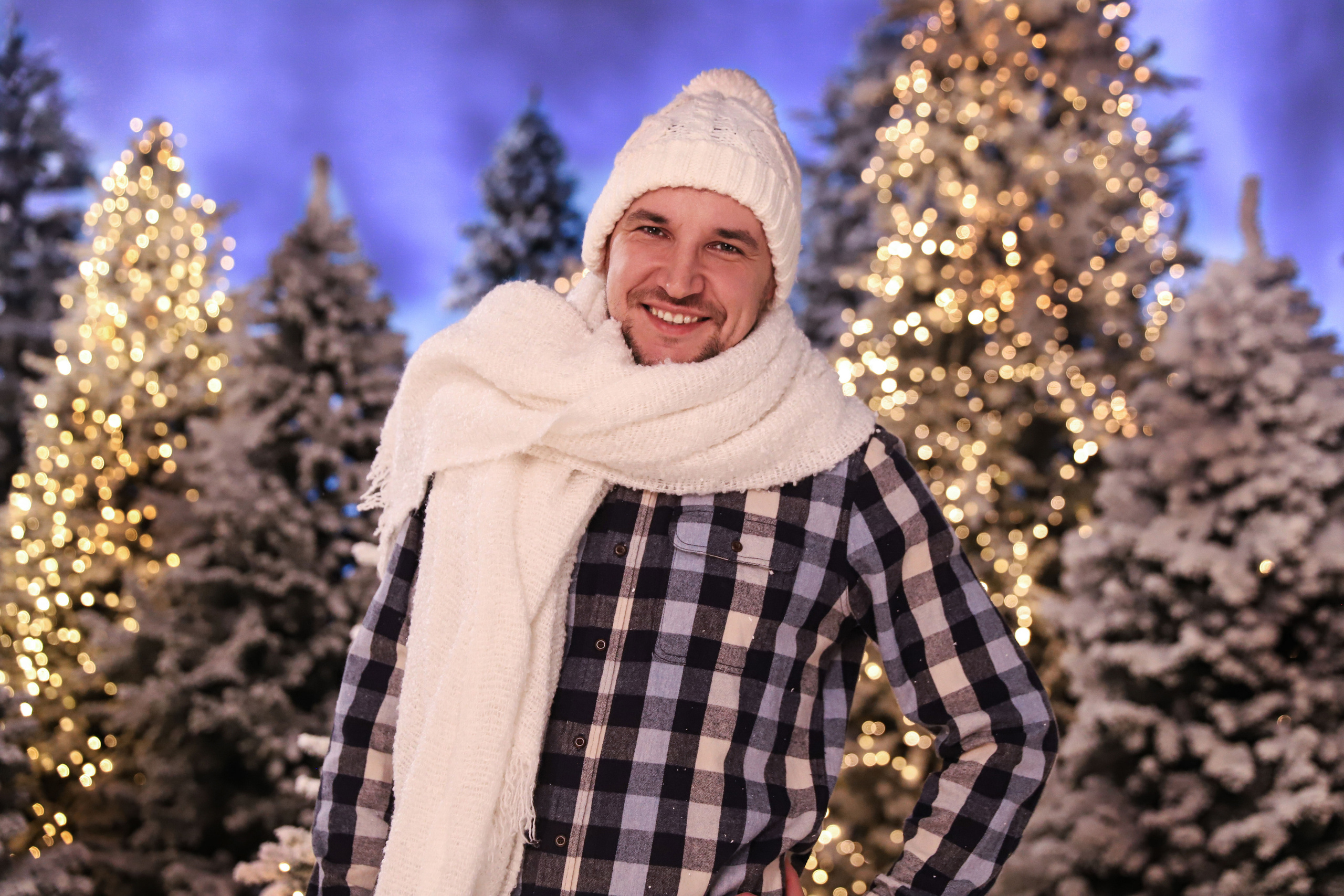 Семейная фотосессия в заснеженном лесу. Сімейний та дитячий фотограф Київ, Ірпінь, Буча — Галина Пивоварова