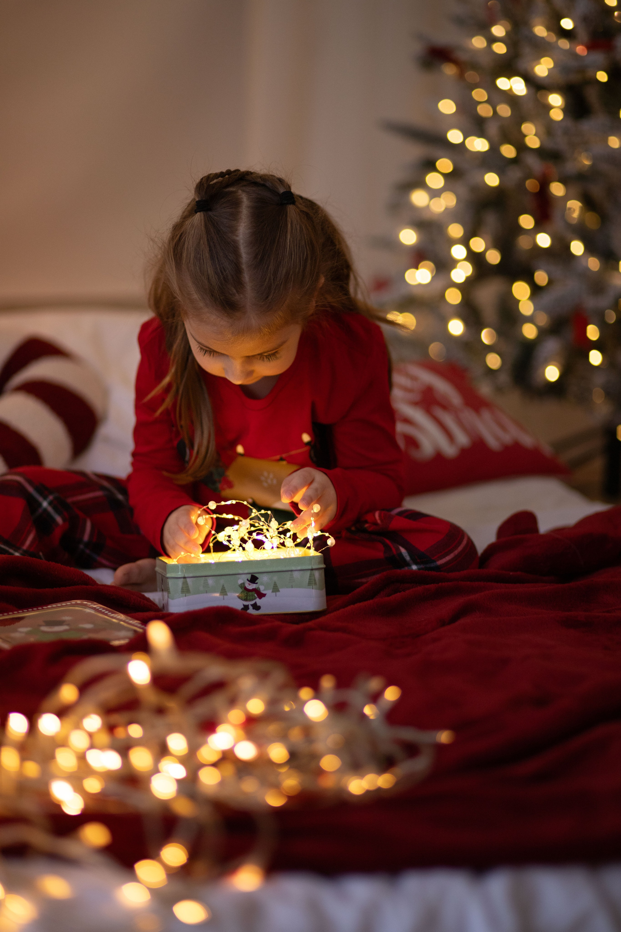 Різдвяний фотовечір з Яною і Машулею. Сімейний та дитячий фотограф Київ, Ірпінь, Буча — Галина Пивоварова
