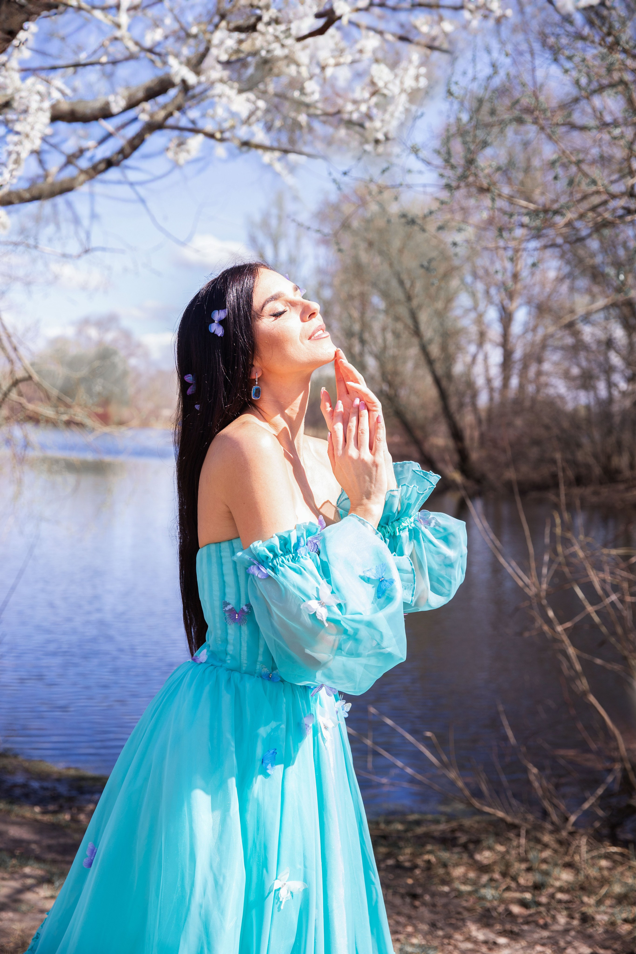 Жіноча фотозйомка «Весняне натхнення». Сімейний та дитячий фотограф Київ, Ірпінь, Буча — Галина Пивоварова