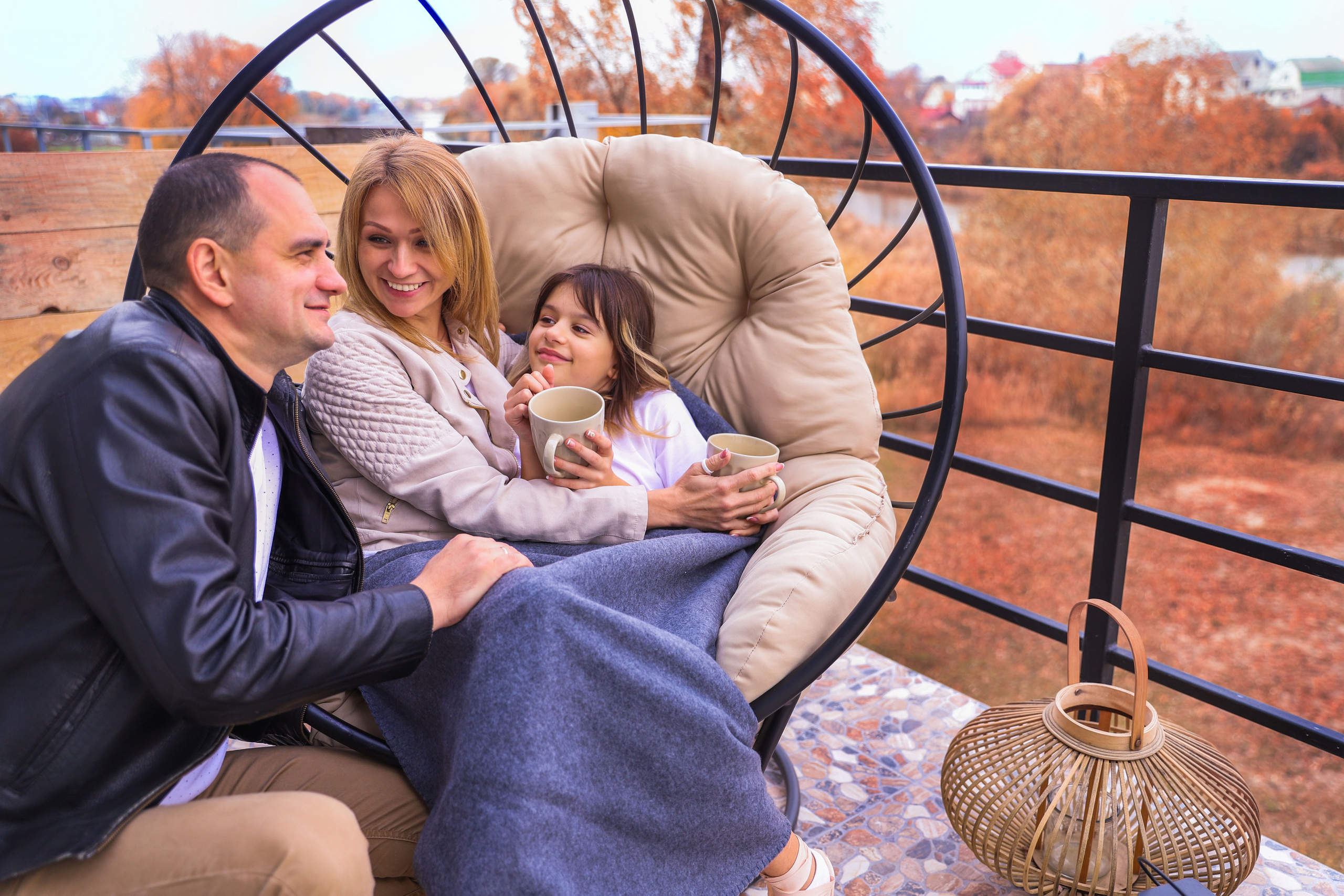 Осенняя фотосессия семьи Светланы, Владимира и их Машульки. Сімейний та дитячий фотограф Київ, Ірпінь, Буча — Галина Пивоварова
