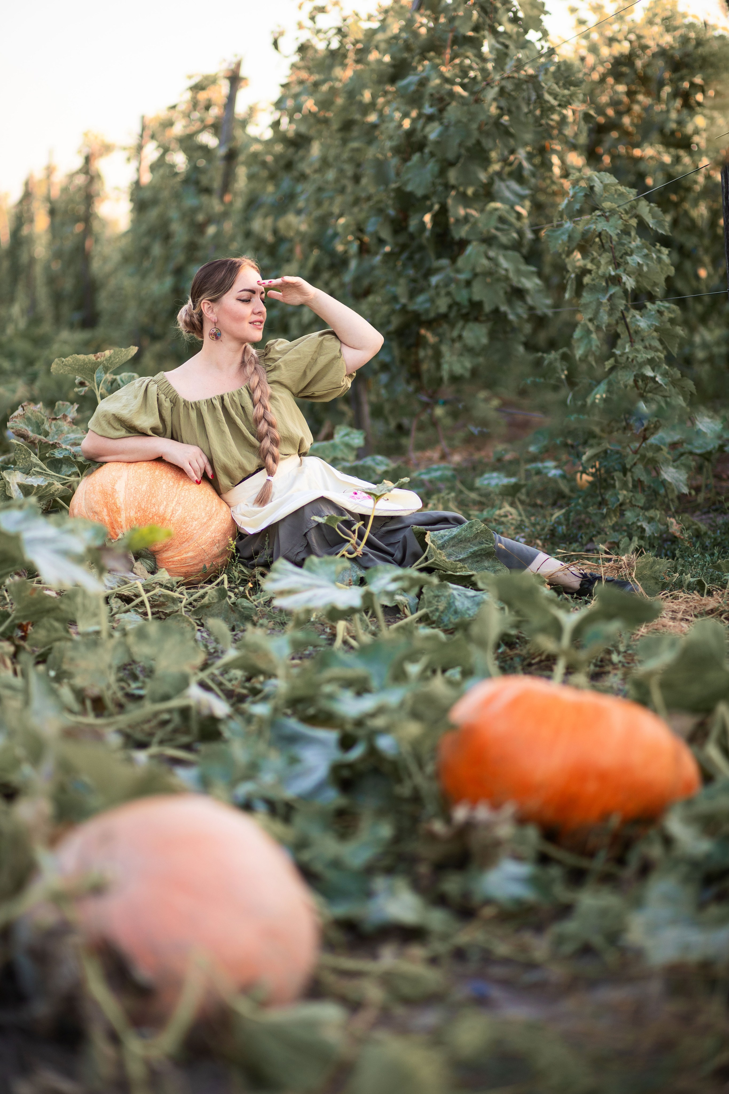 Осіння фотозйомка з Богданою. Сімейний та дитячий фотограф Київ, Ірпінь, Буча — Галина Пивоварова