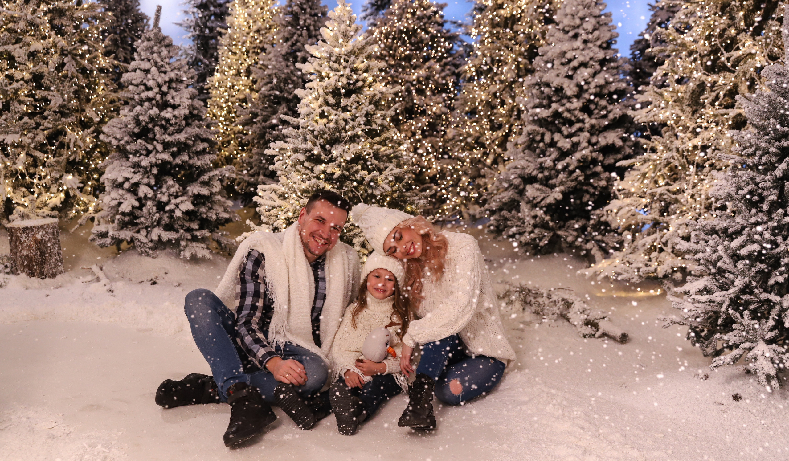 Фотосессия в заснеженном лесу. Сімейний та дитячий фотограф Київ, Ірпінь, Буча — Галина Пивоварова