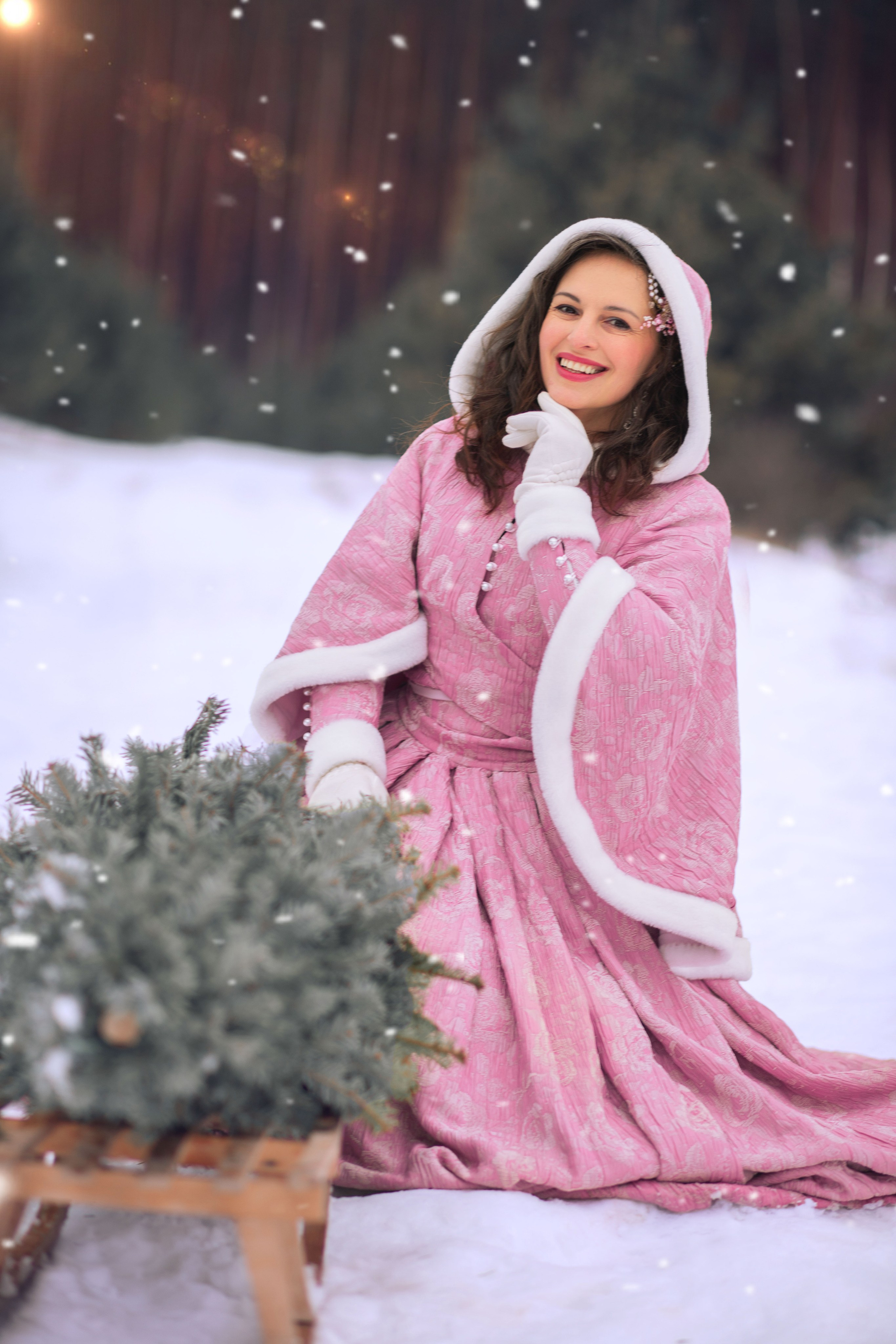 Зимова казкова фотопрогулянка Юлії і Кіріла. Сімейний та дитячий фотограф Київ, Ірпінь, Буча — Галина Пивоварова