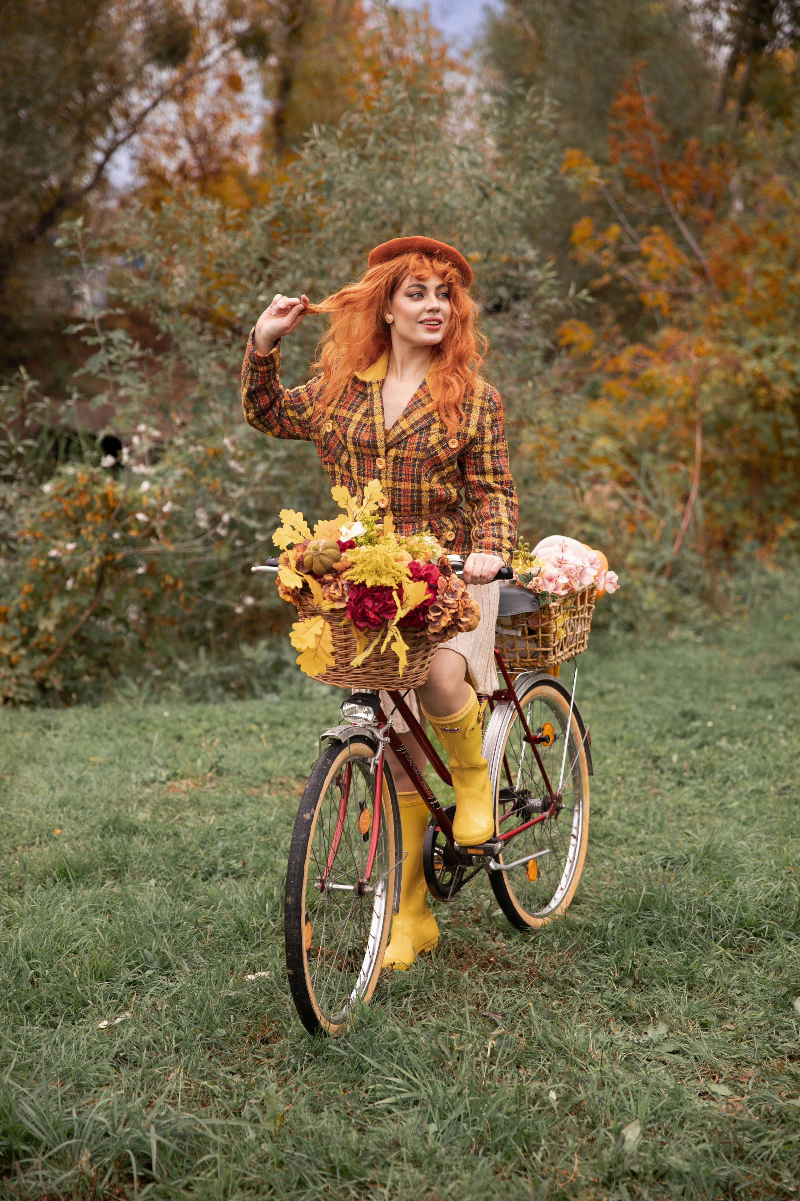 Фотозйомка «Осінній вайб» з Олесею. Сімейний та дитячий фотограф Київ, Ірпінь, Буча — Галина Пивоварова