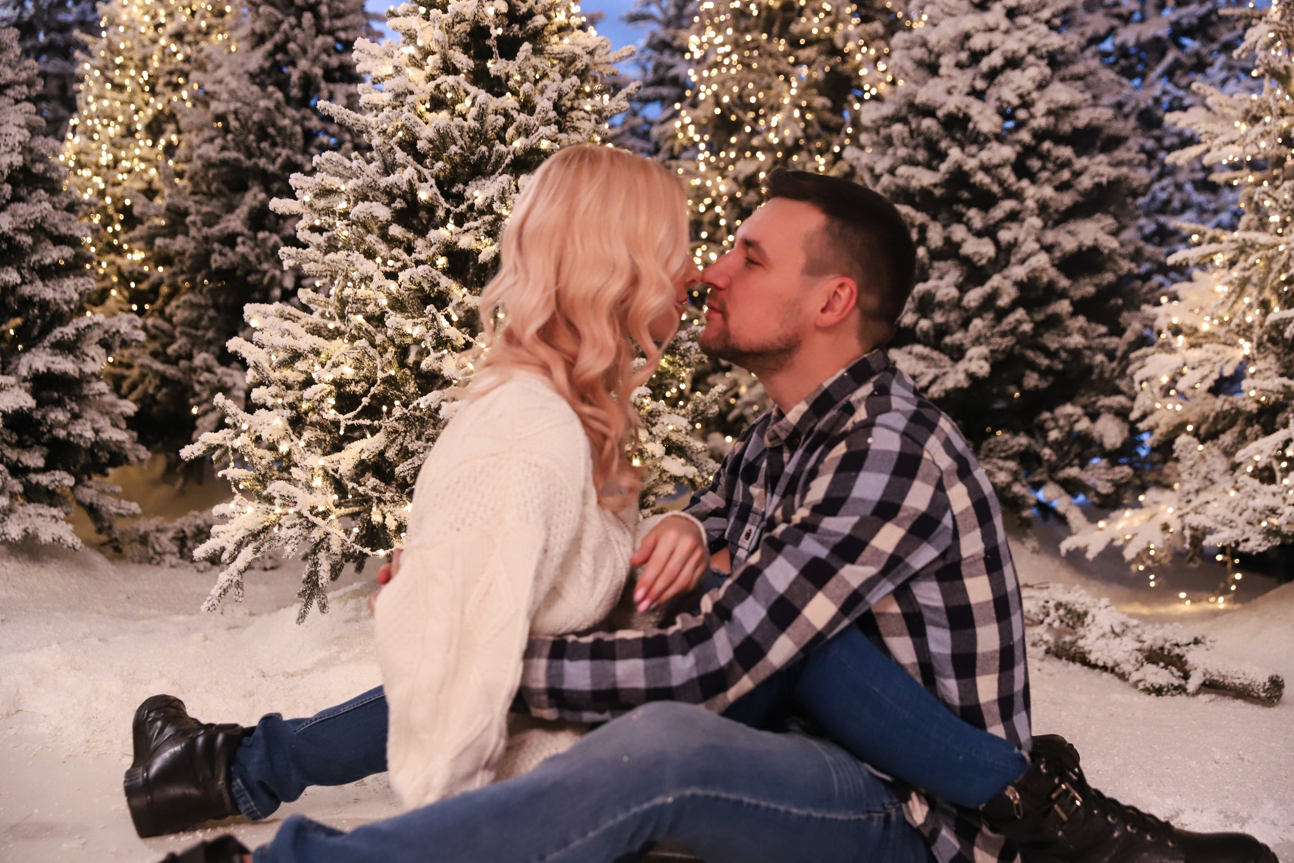 Фотосессия в заснеженном лесу. Сімейний та дитячий фотограф Київ, Ірпінь, Буча — Галина Пивоварова