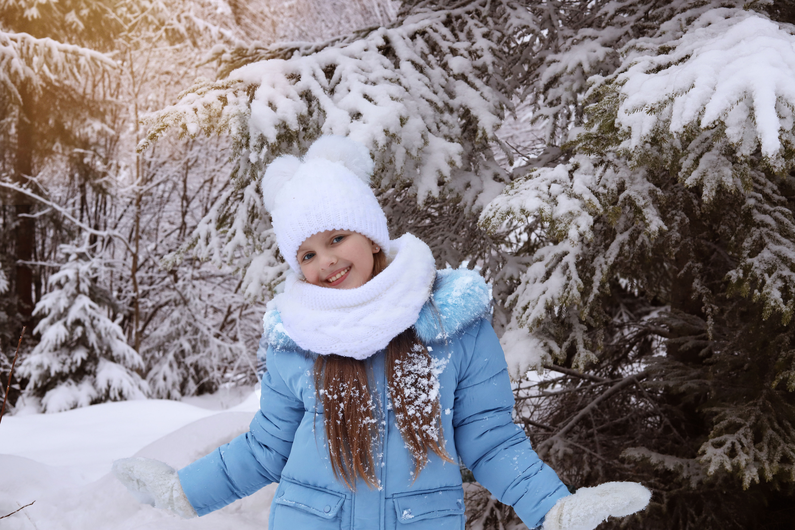 Зимняя фотопрогулка по заснеженному лесу. Сімейний та дитячий фотограф Київ, Ірпінь, Буча — Галина Пивоварова