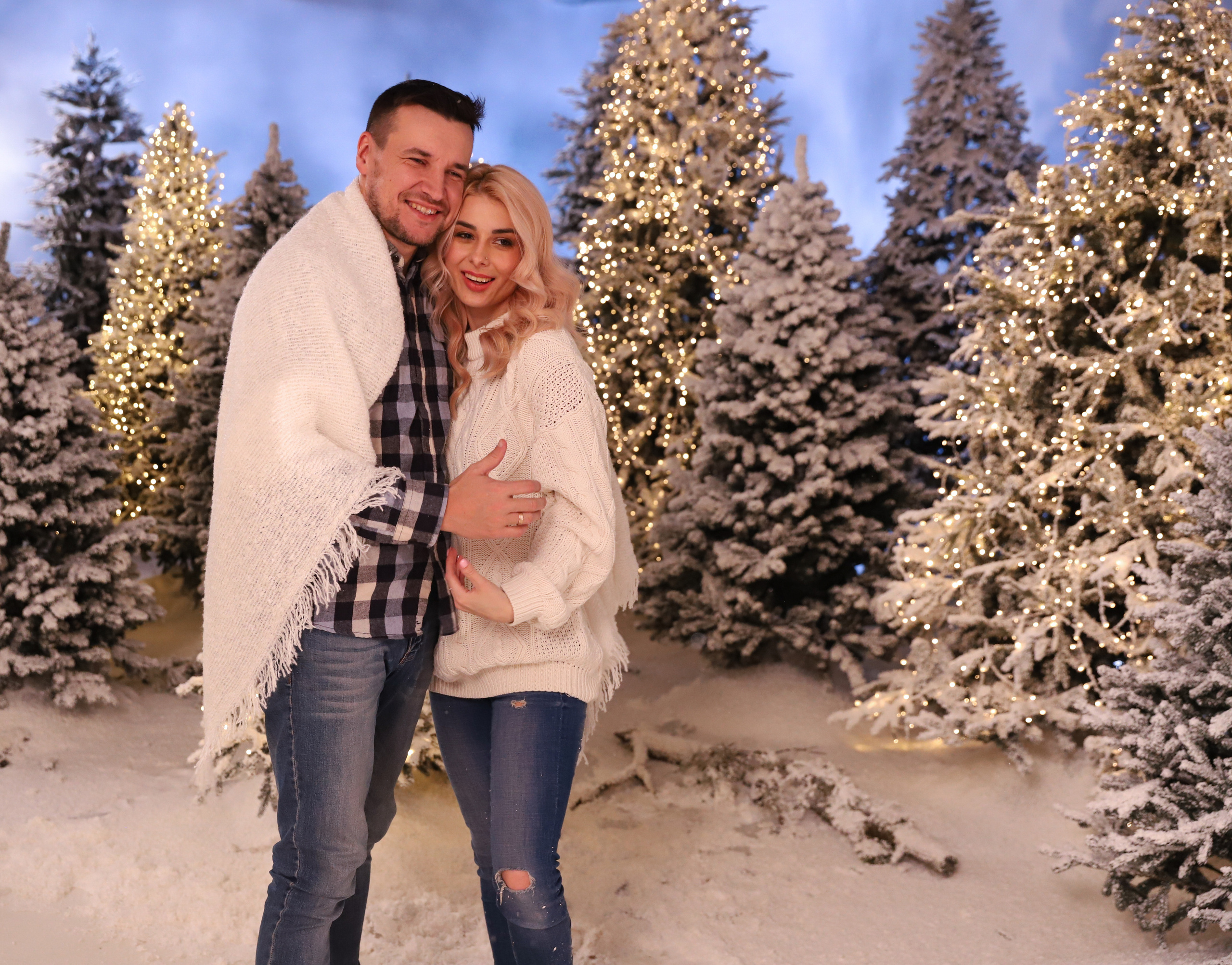 Фотосессия в заснеженном лесу. Сімейний та дитячий фотограф Київ, Ірпінь, Буча — Галина Пивоварова