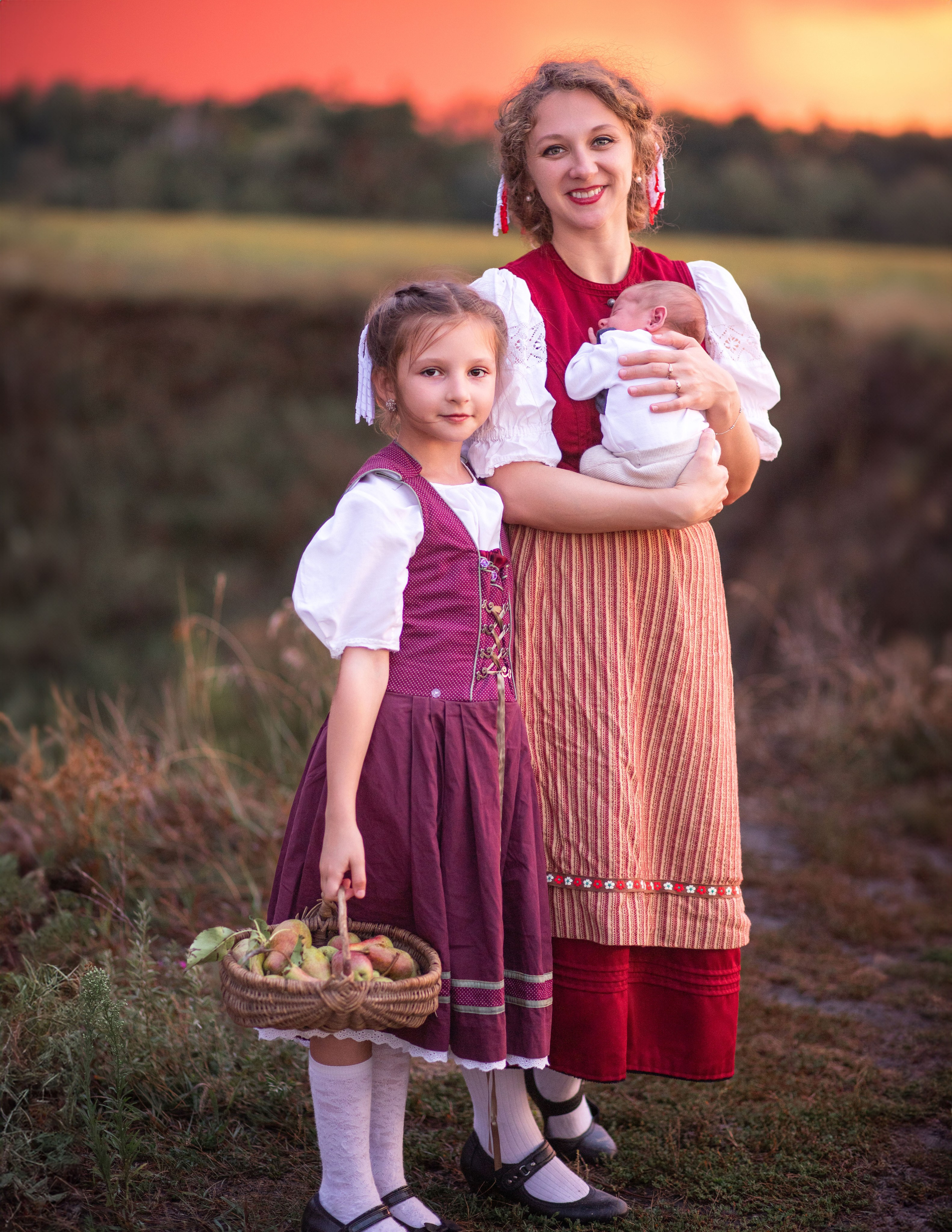 Сімейна фотопрогулянка Надії з дітками. Сімейний та дитячий фотограф Київ, Ірпінь, Буча — Галина Пивоварова