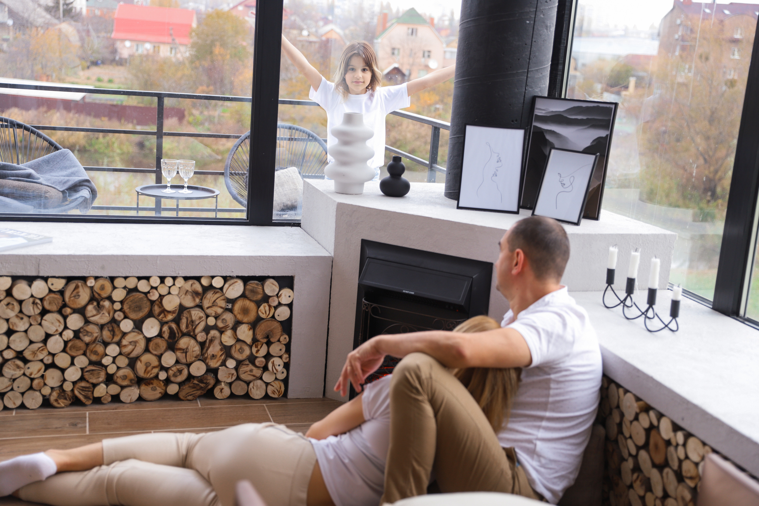 Семейная фотосессия Светланы, Владимира и их доченьки Машеньки. Сімейний та дитячий фотограф Київ, Ірпінь, Буча — Галина Пивоварова