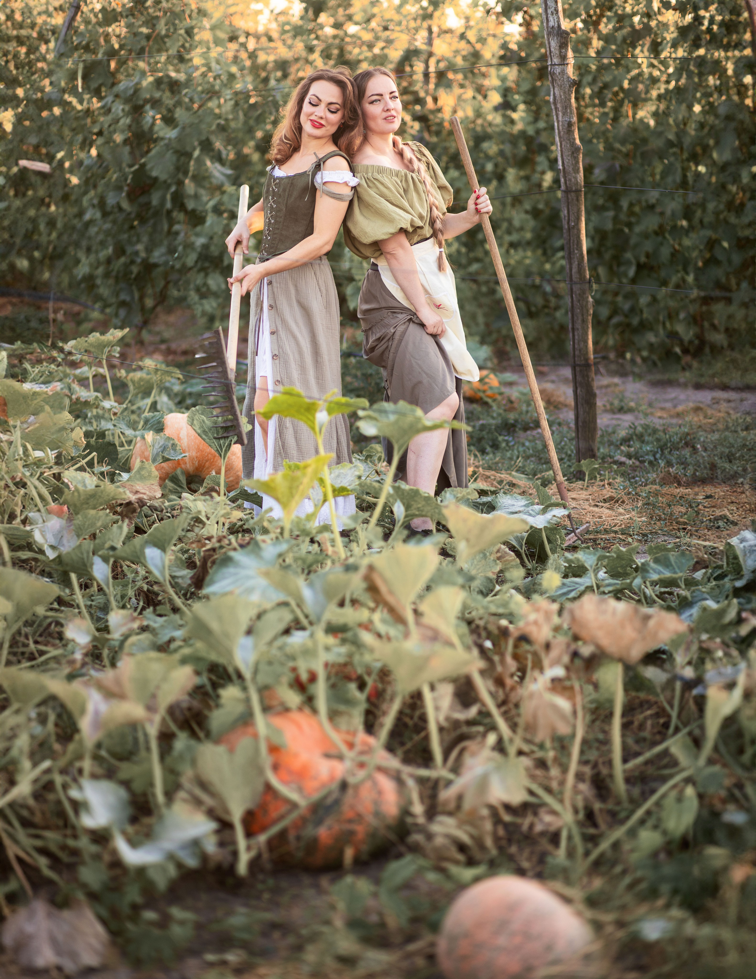 Осіння фотозйомка в гарбузовому полі. Сімейний та дитячий фотограф Київ, Ірпінь, Буча — Галина Пивоварова