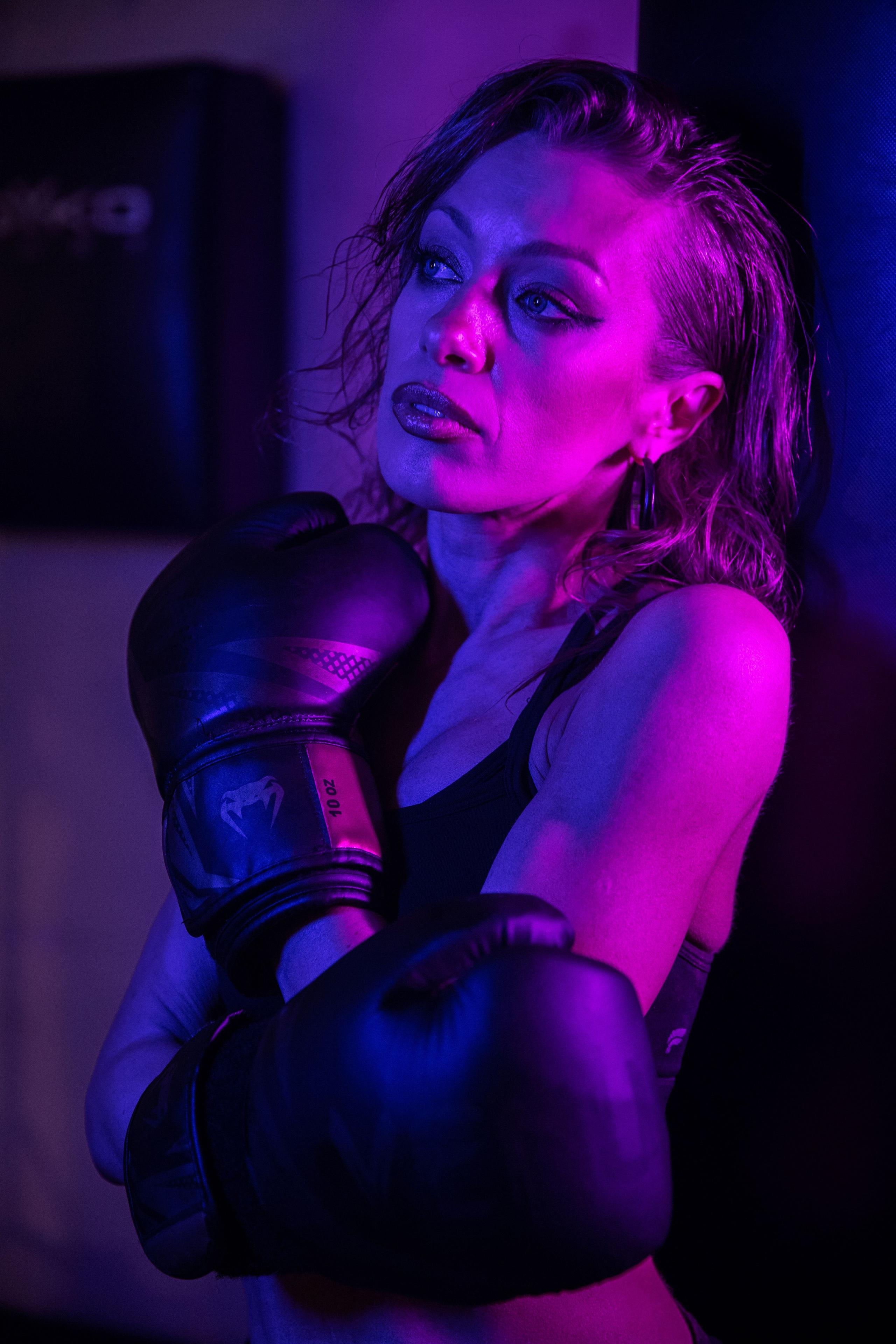 Спортивна фотозйомка в боксерському клубі з Анною. Сімейний та дитячий фотограф Київ, Ірпінь, Буча — Галина Пивоварова