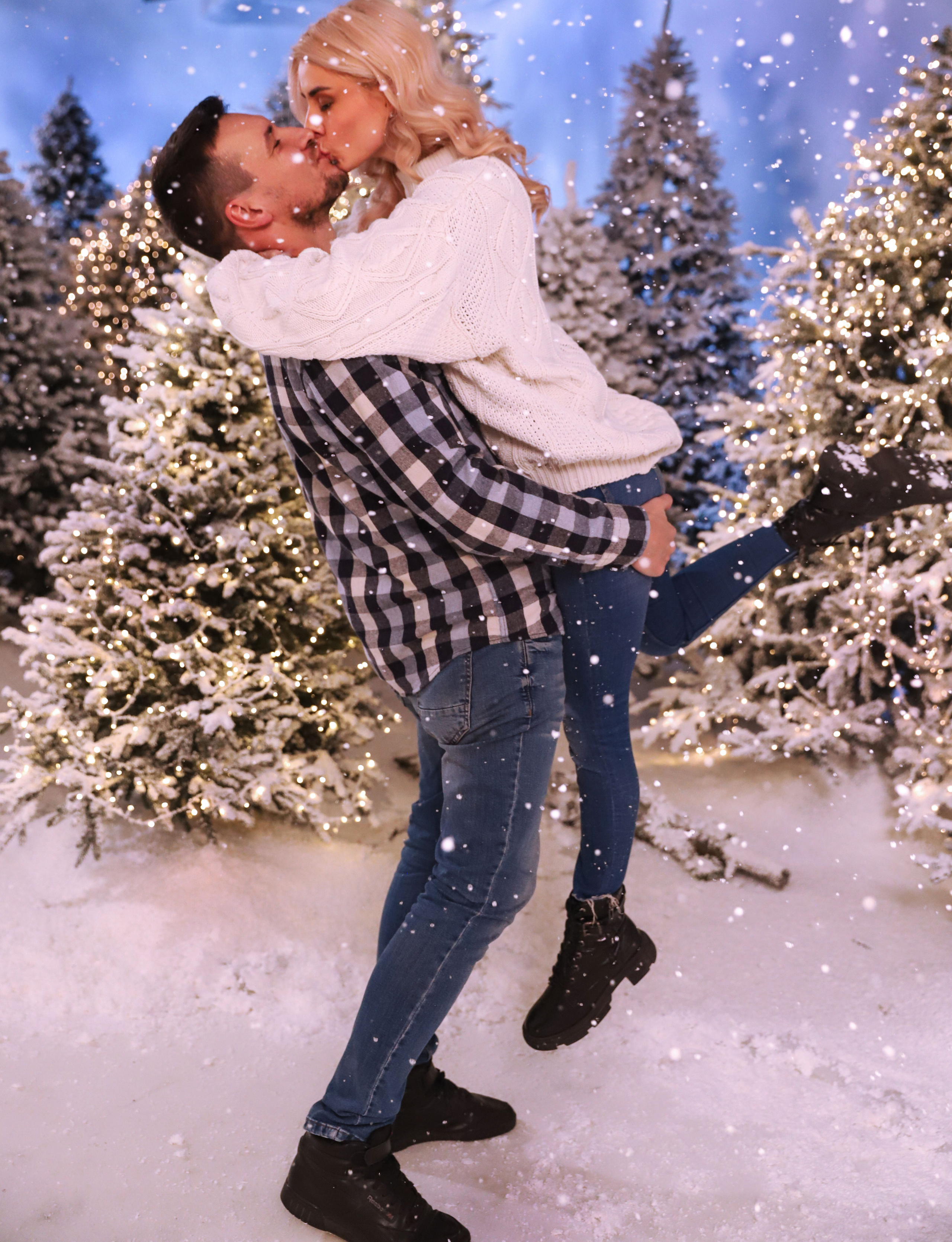 Семейная фотосессия в заснеженном лесу. Сімейний та дитячий фотограф Київ, Ірпінь, Буча — Галина Пивоварова