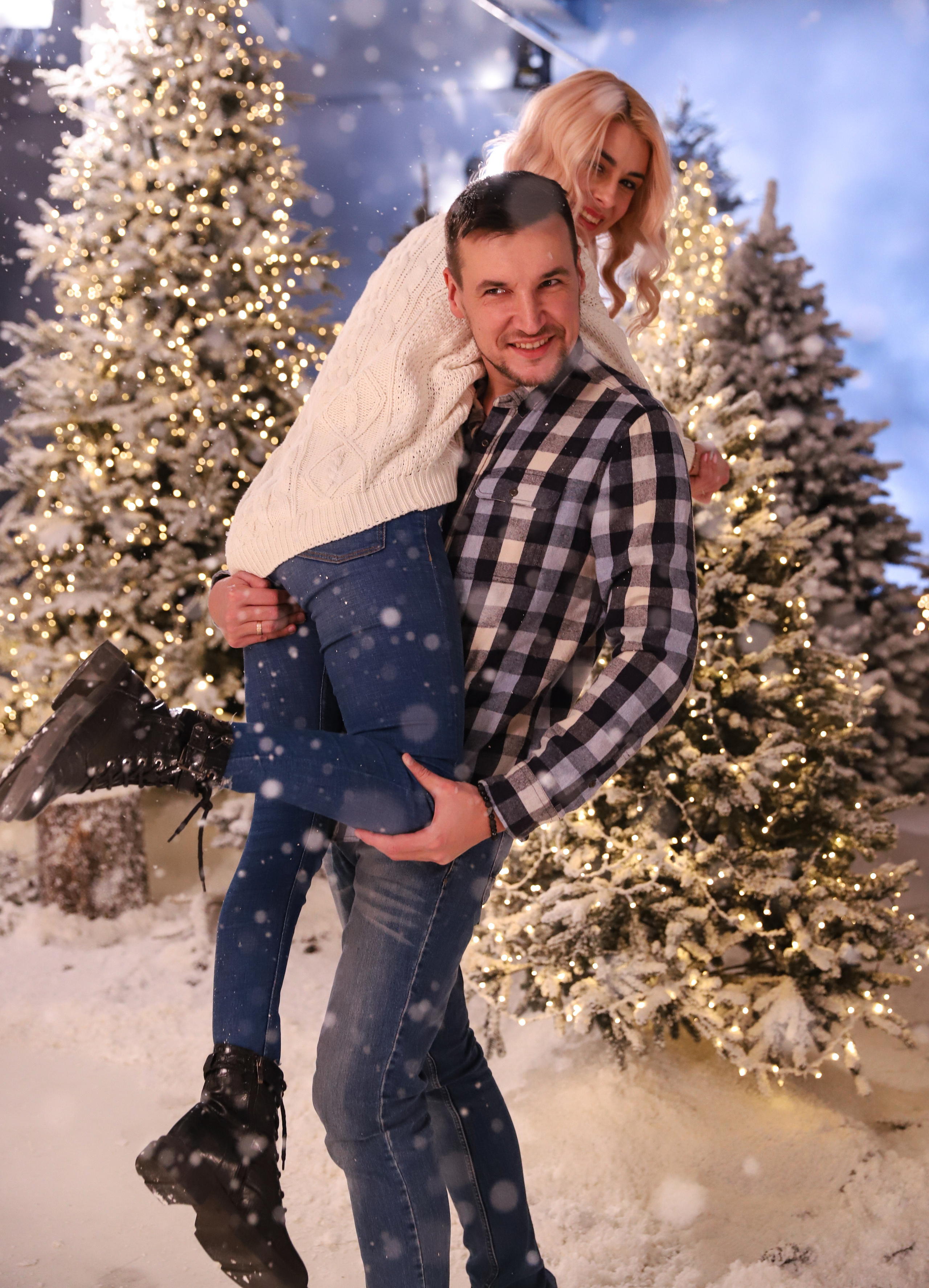 Фотосессия в заснеженном лесу. Сімейний та дитячий фотограф Київ, Ірпінь, Буча — Галина Пивоварова