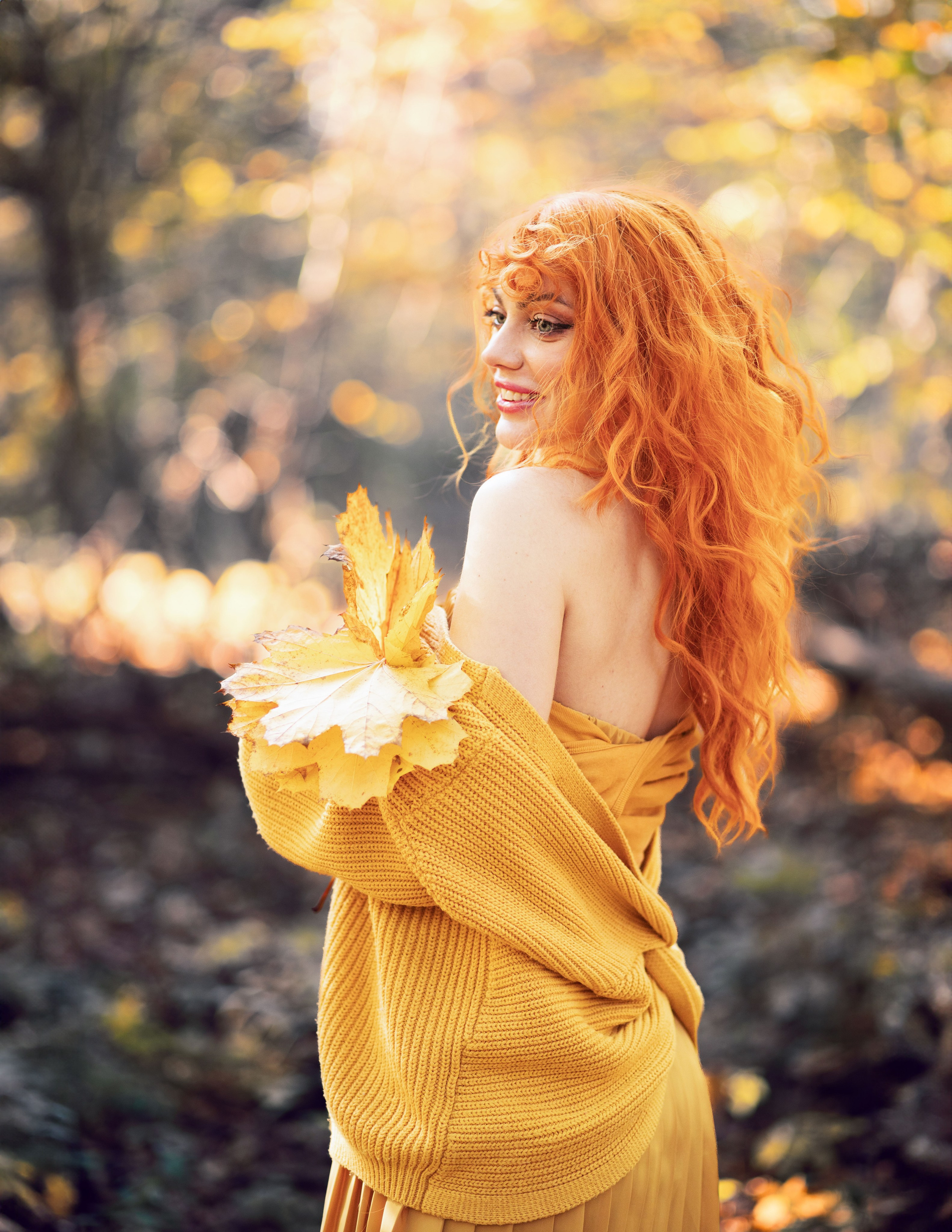 Осінній вайб з Олесею. Сімейний та дитячий фотограф Київ, Ірпінь, Буча — Галина Пивоварова