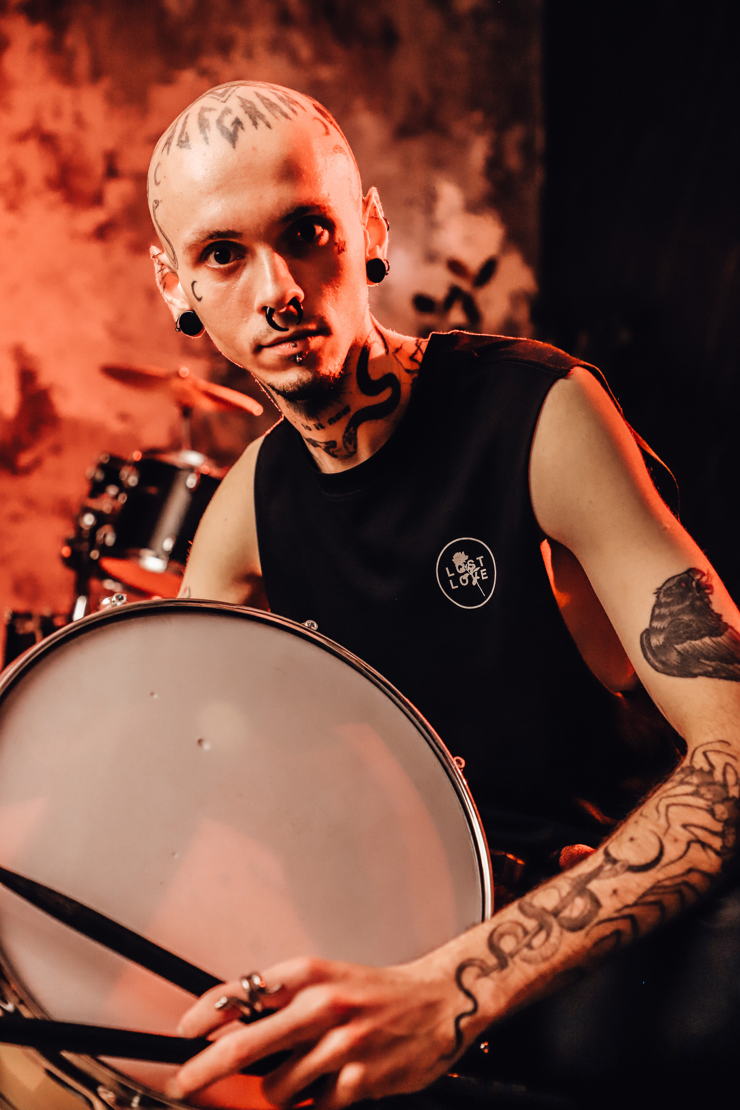 Фотосесія з барабанами «І музика може стати зброєю». Сімейний та дитячий фотограф Київ, Ірпінь, Буча — Галина Пивоварова