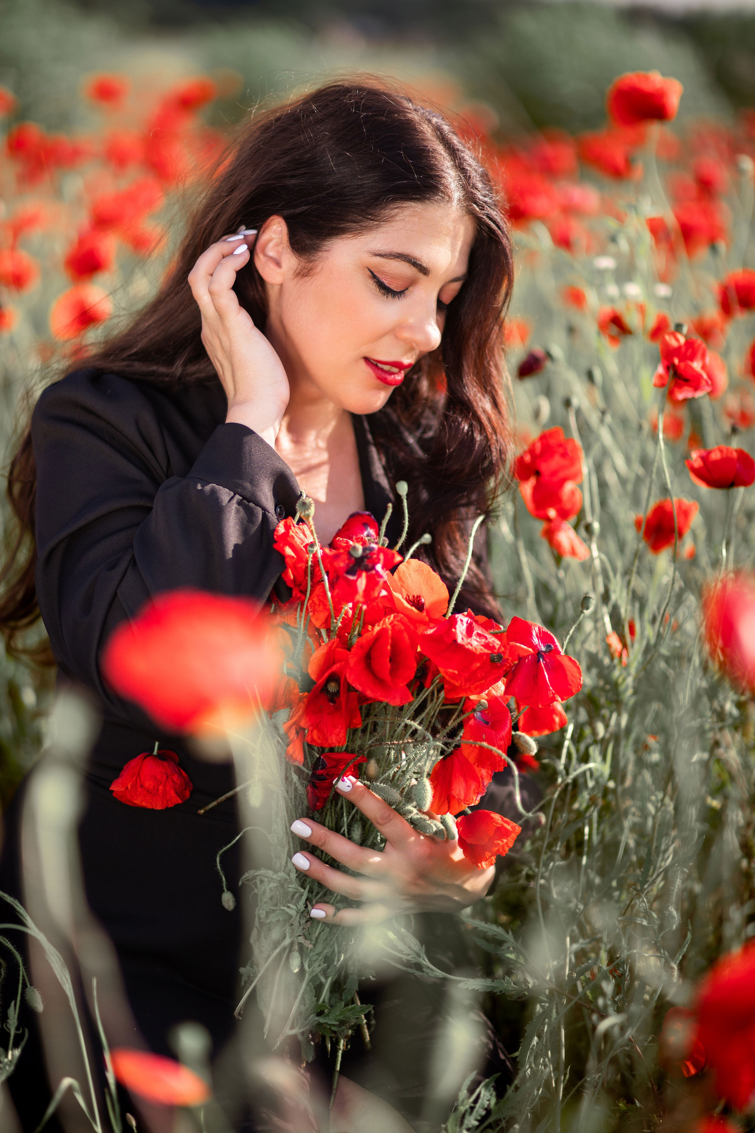 Фотопрогулянка маковим полем з Богданою. Сімейний та дитячий фотограф Київ, Ірпінь, Буча — Галина Пивоварова