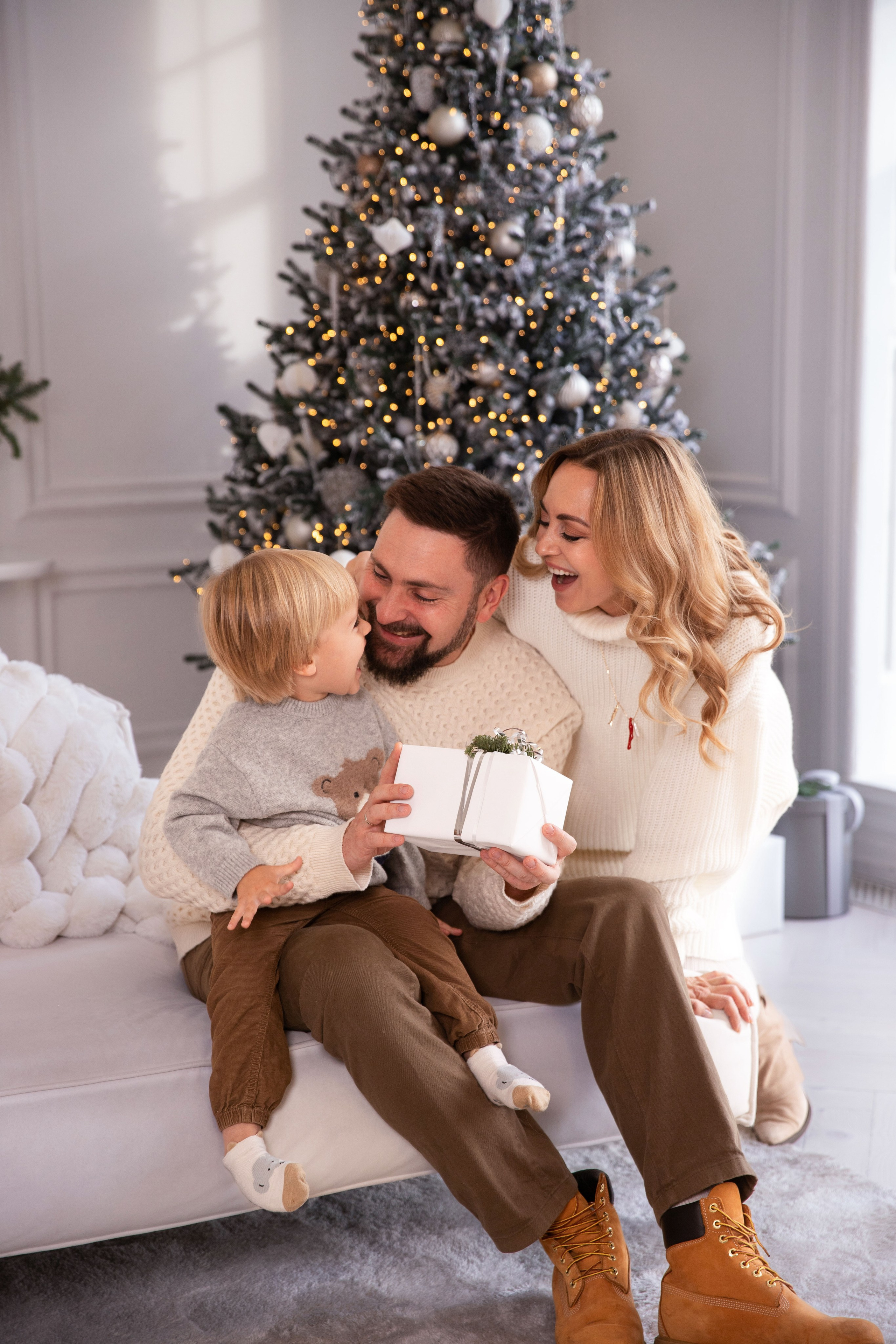 Новорічна сімейна фотозйомка. Сімейний та дитячий фотограф Київ, Ірпінь, Буча — Галина Пивоварова