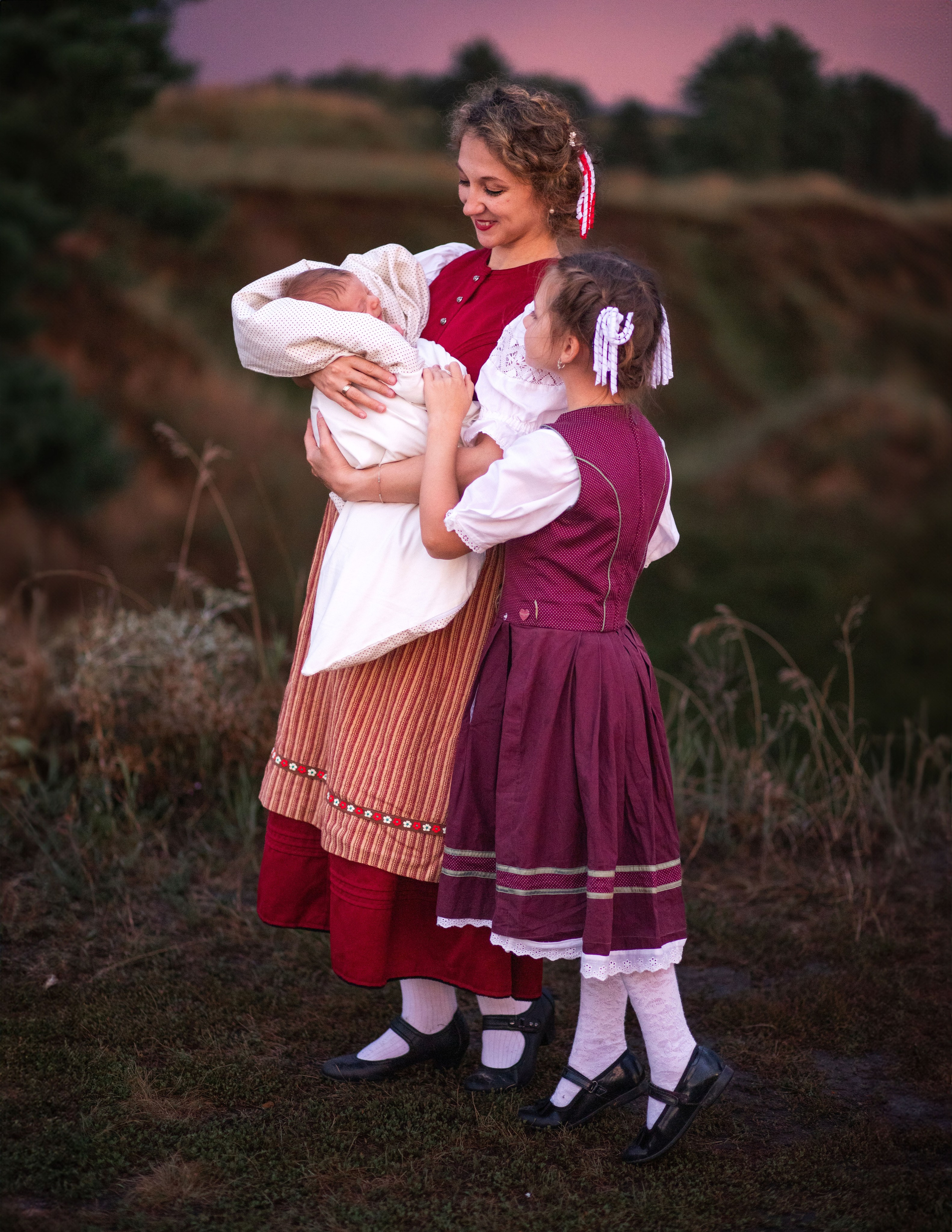 Сімейна фотопрогулянка Надії з дітками. Сімейний та дитячий фотограф Київ, Ірпінь, Буча — Галина Пивоварова
