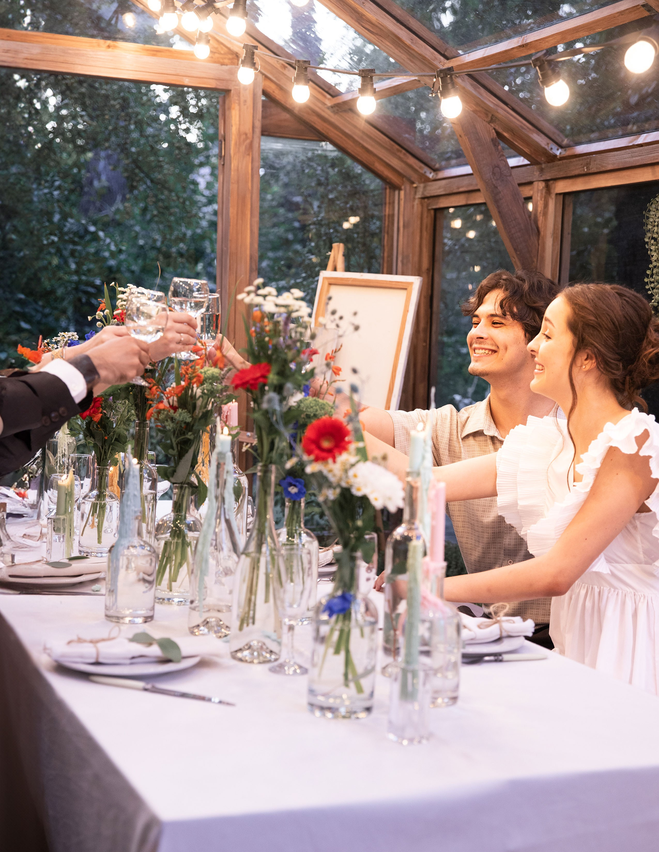 Весільна фотозйомка в садовому будиночку. Сімейний та дитячий фотограф Київ, Ірпінь, Буча — Галина Пивоварова