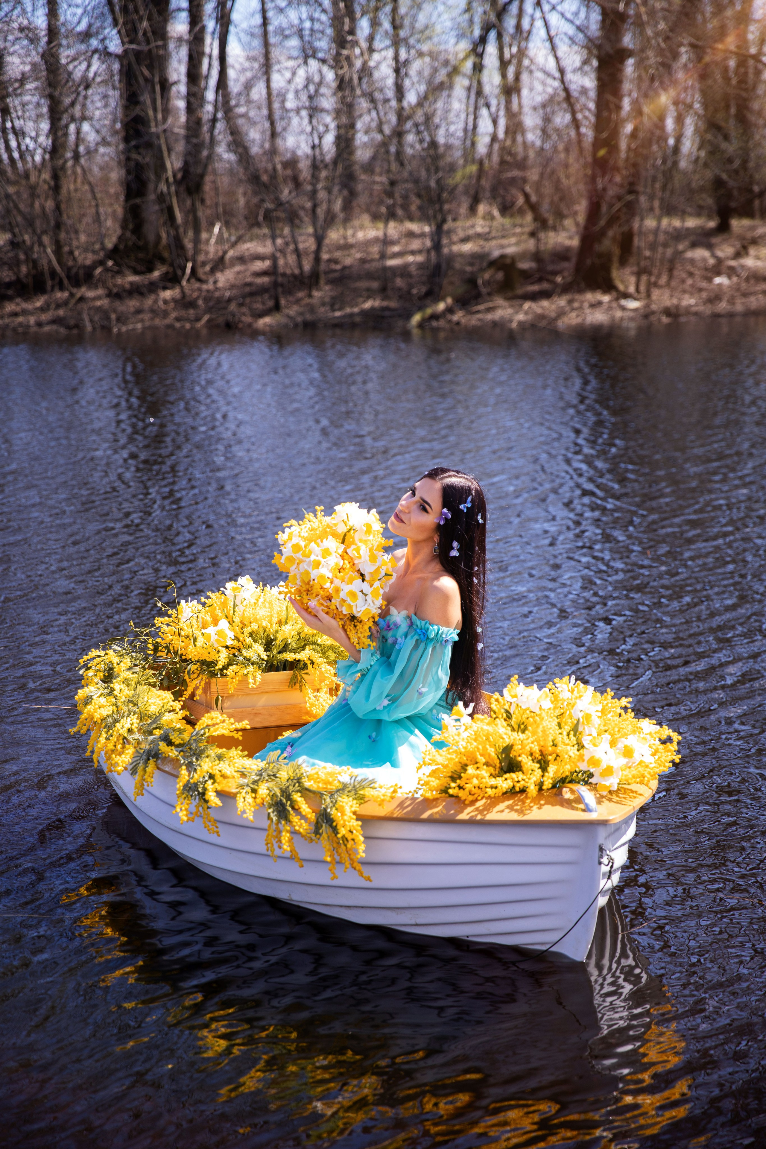 Жіноча фотозйомка «Весняне натхнення». Сімейний та дитячий фотограф Київ, Ірпінь, Буча — Галина Пивоварова