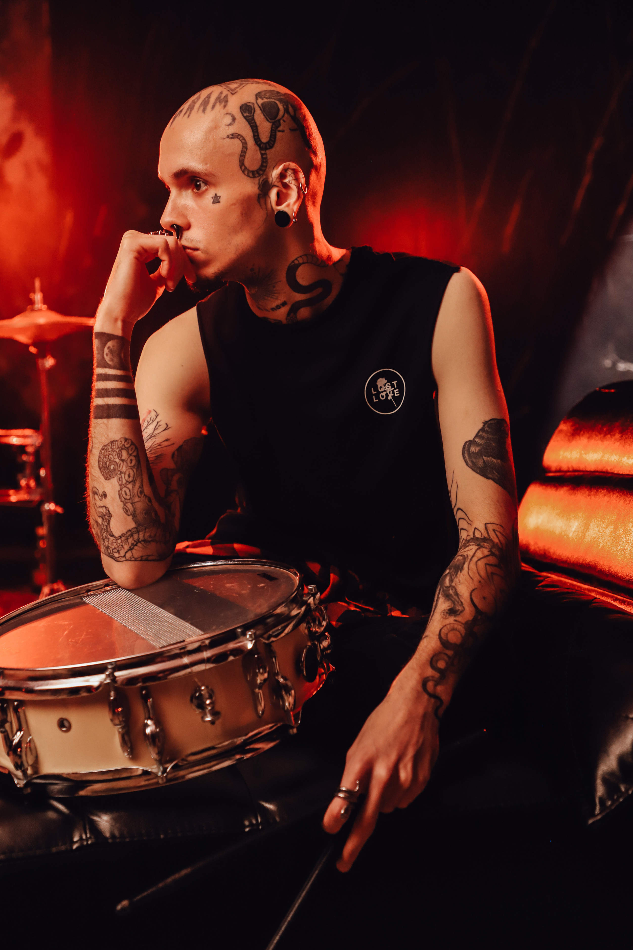 Фотосесія з барабанами «І музика може стати зброєю». Сімейний та дитячий фотограф Київ, Ірпінь, Буча — Галина Пивоварова