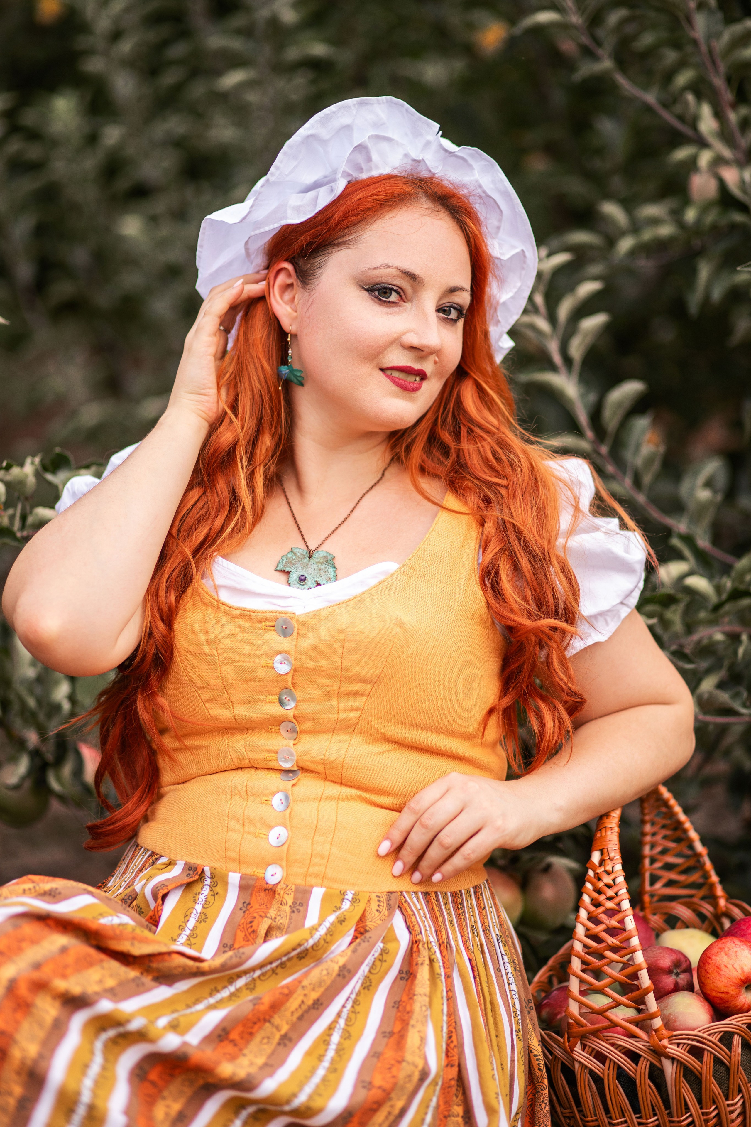 Жіноча фотозйомка з Марією «Краса стиглих фруктів». Сімейний та дитячий фотограф Київ, Ірпінь, Буча — Галина Пивоварова