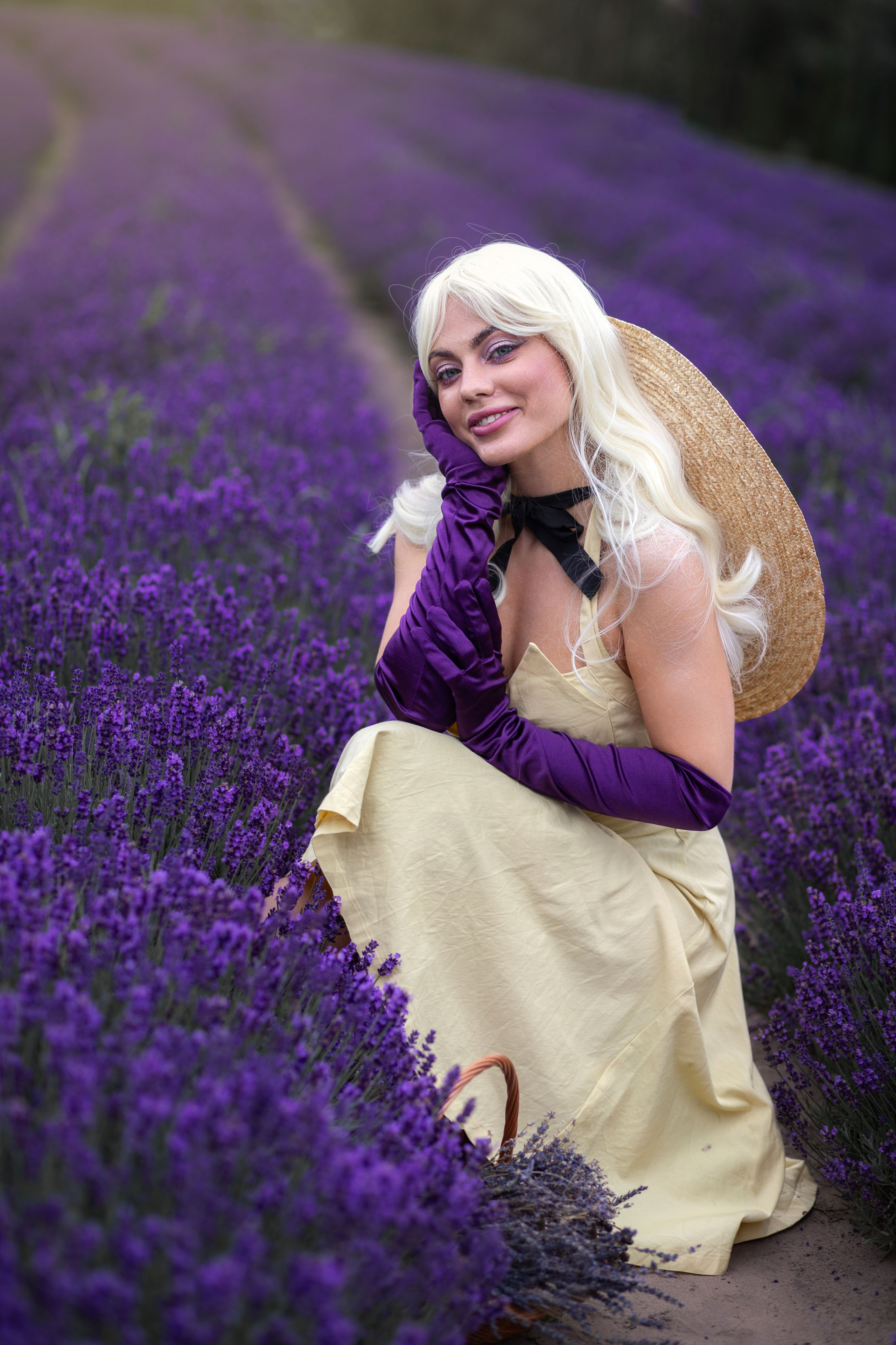 Лавандовий вечір з Олесею. Сімейний та дитячий фотограф Київ, Ірпінь, Буча — Галина Пивоварова