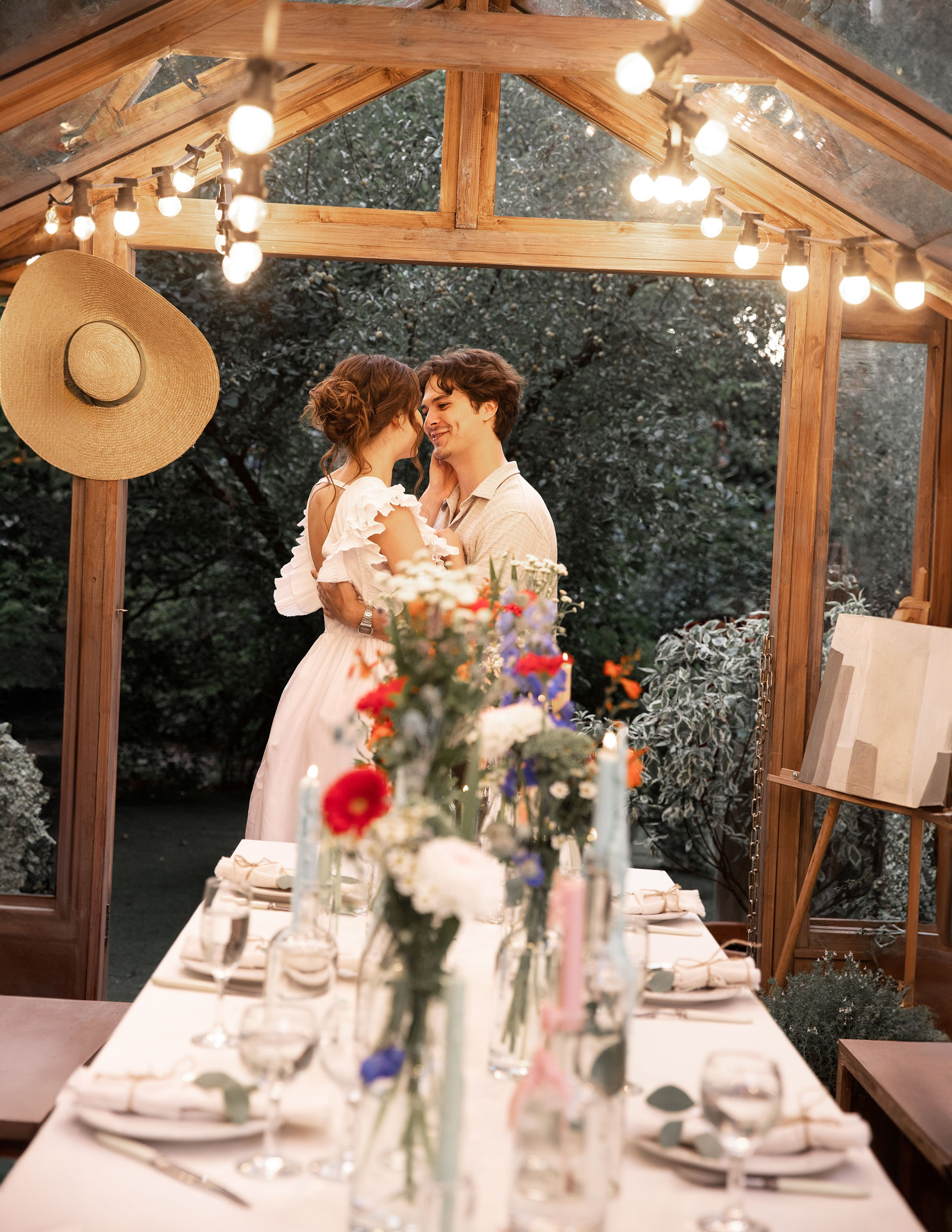 Весільна фотозйомка в садовому будиночку. Сімейний та дитячий фотограф Київ, Ірпінь, Буча — Галина Пивоварова