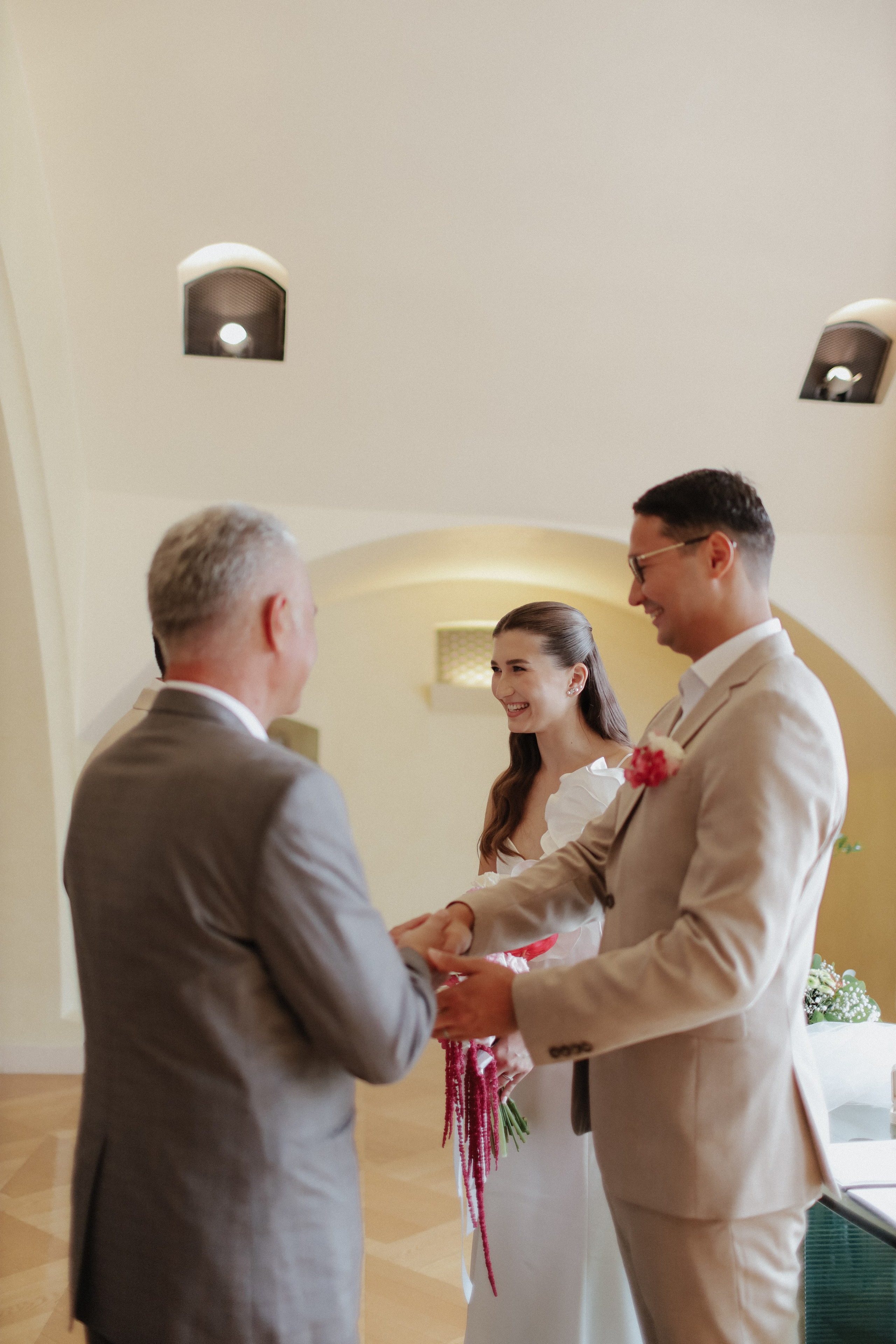 August 2024 — Rufina & Aldar intimate wedding. Wedding & love story photographer Prague, Europe Elizaveta Gritsenko