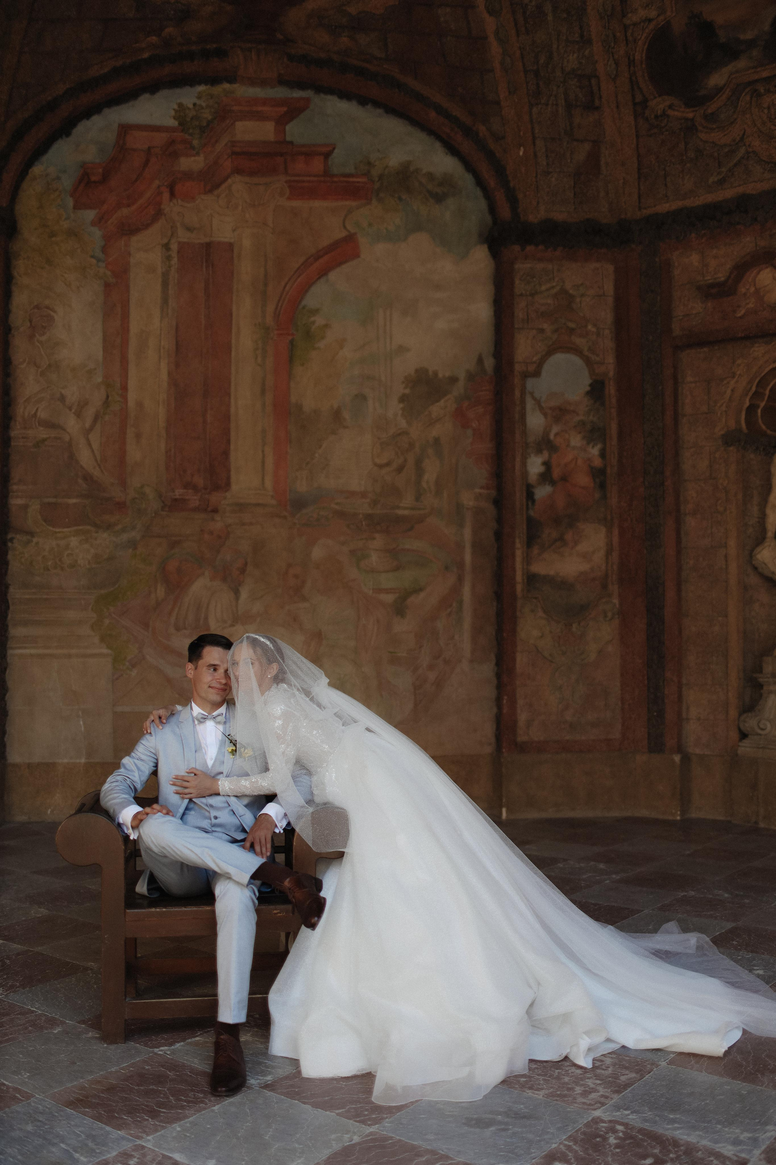 August 2023 — Elizabeth & Evgeniy. Wedding & love story photographer Prague, Europe Elizaveta Gritsenko