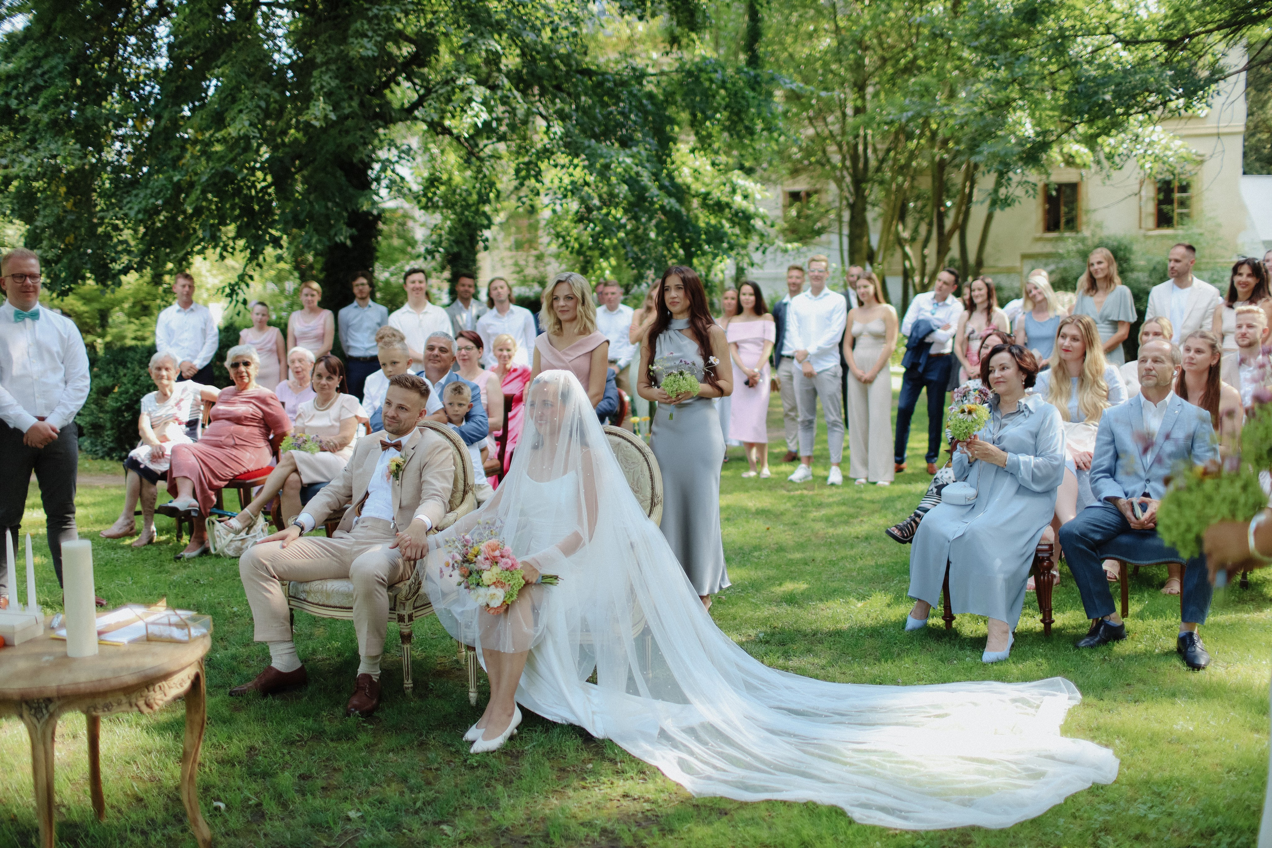 August 2024 — Anastasia & Matouš Chateau Trebesice. Свадебный, лав стори фотограф в Праге, Европе Елизавета Гриценко