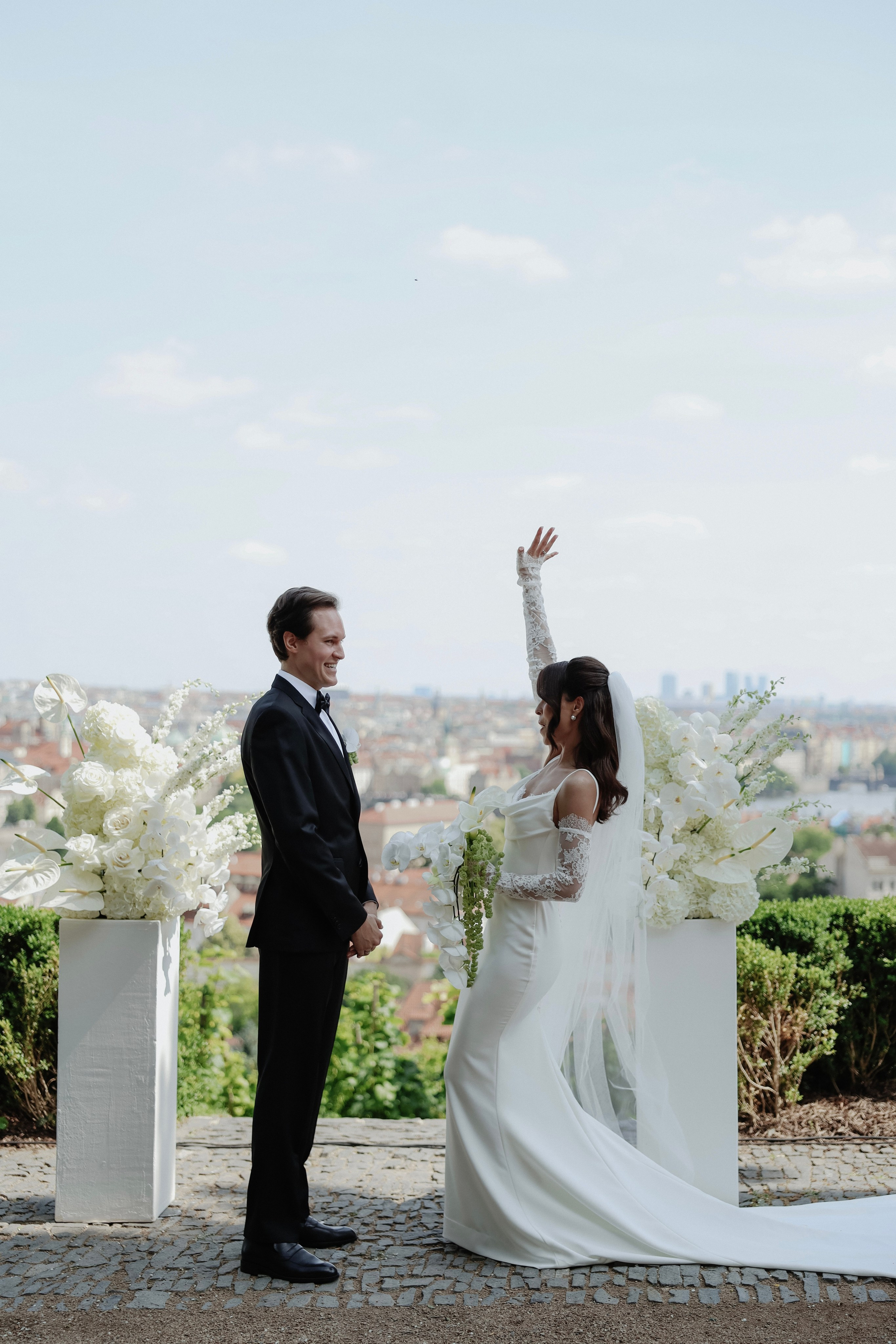 Anna & Stas June 2025 Villa Richter, Prague. Свадебный, лав стори фотограф в Праге, Европе Елизавета Гриценко