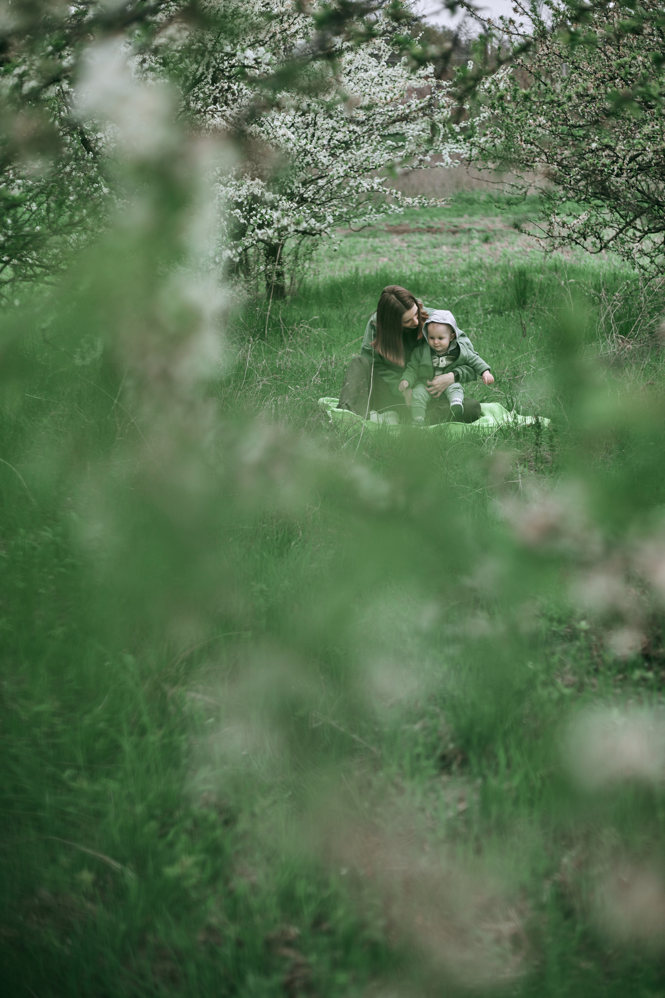 В яблуневому цвіті. Сімейний фотограф в Києві