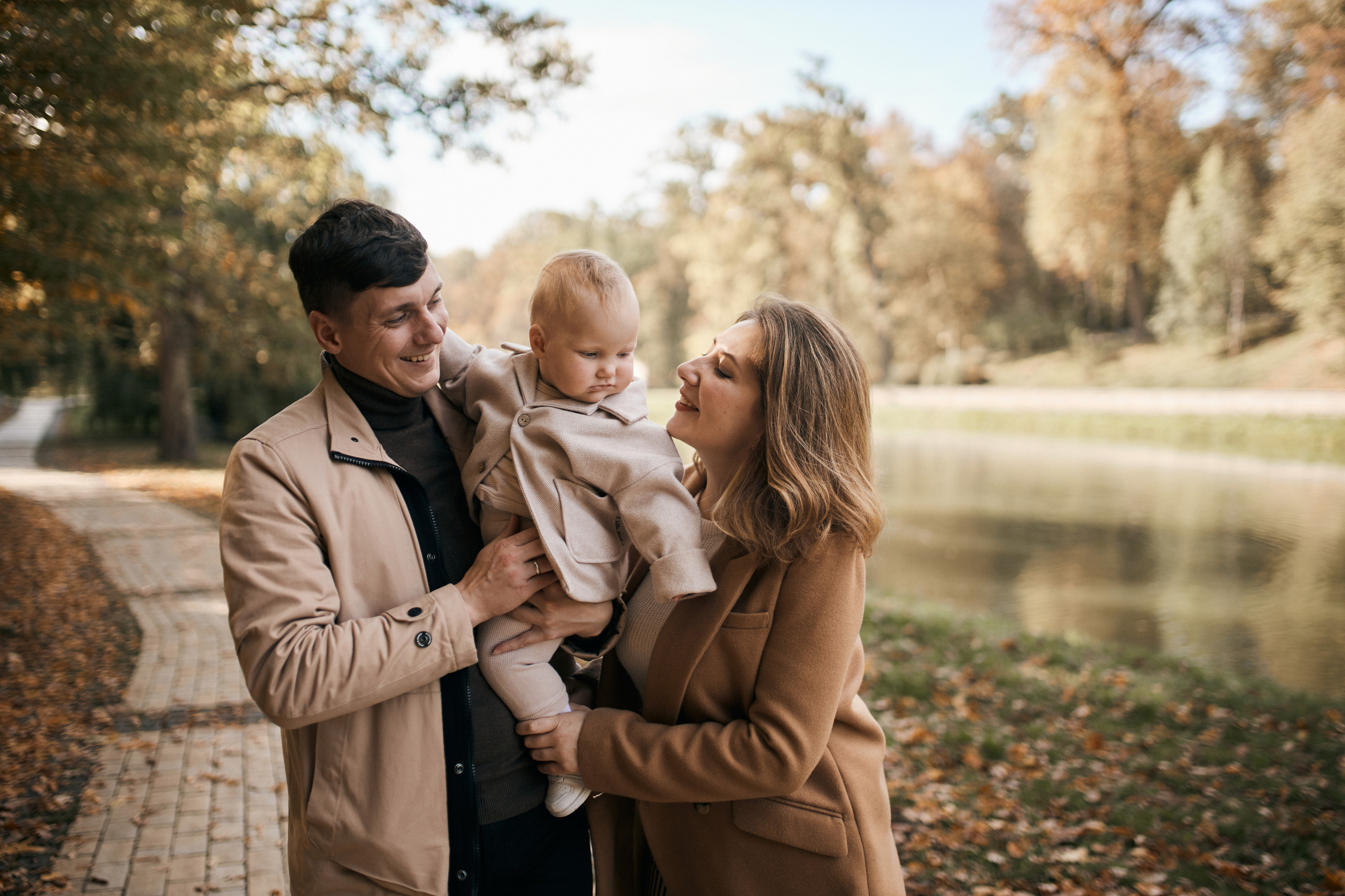Оля, Віталій, Софійка. Сімейний фотограф в Києві