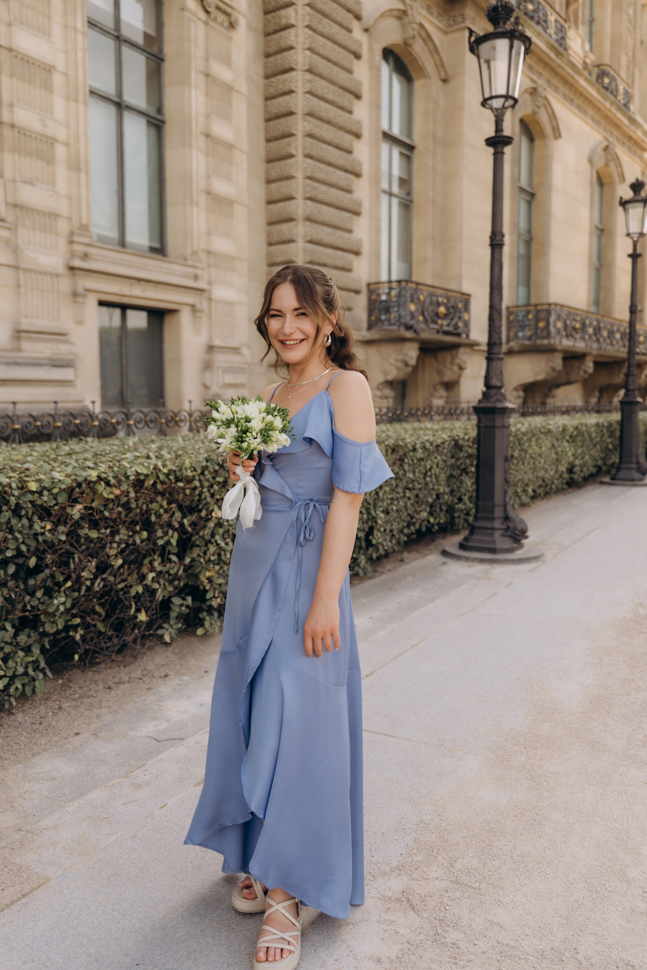 Wedding Day in Paris and Reception. Professional photographer in Paris — Shybitska Iryna