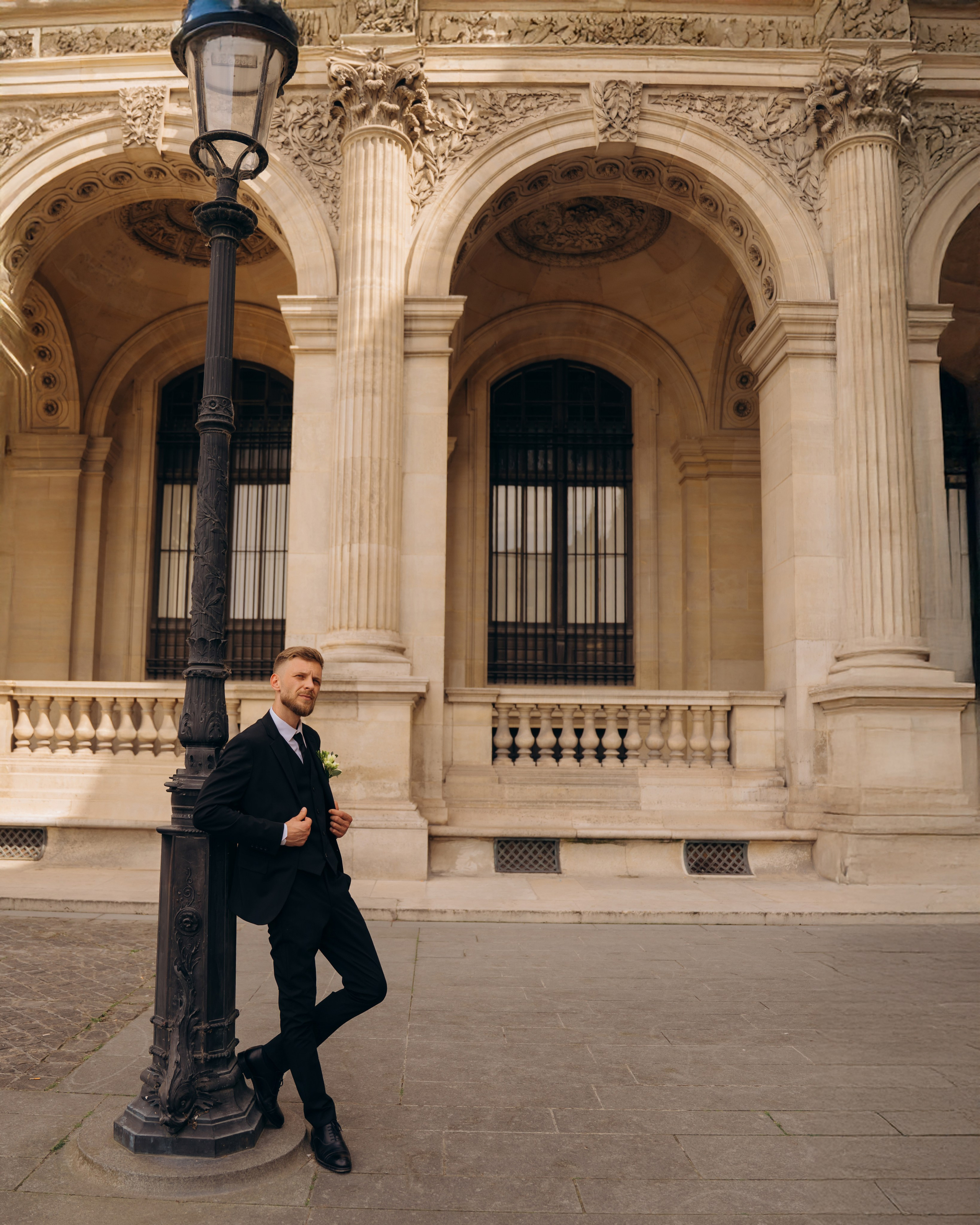 Wedding Day in Paris and Reception. Professional photographer in Paris — Shybitska Iryna
