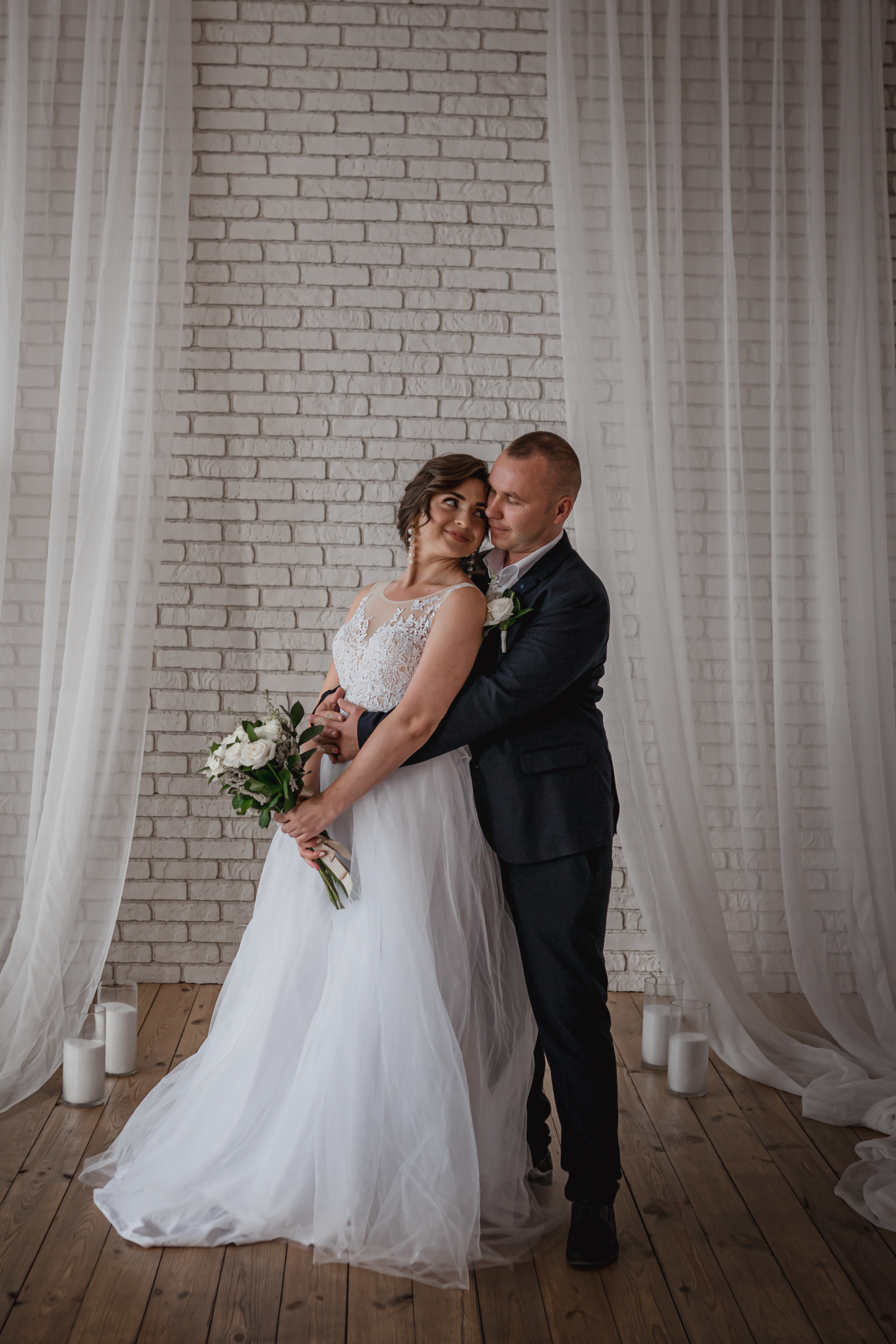 Весільна фотосесія у фотостудії. Professional photographer in Paris — Shybitska Iryna