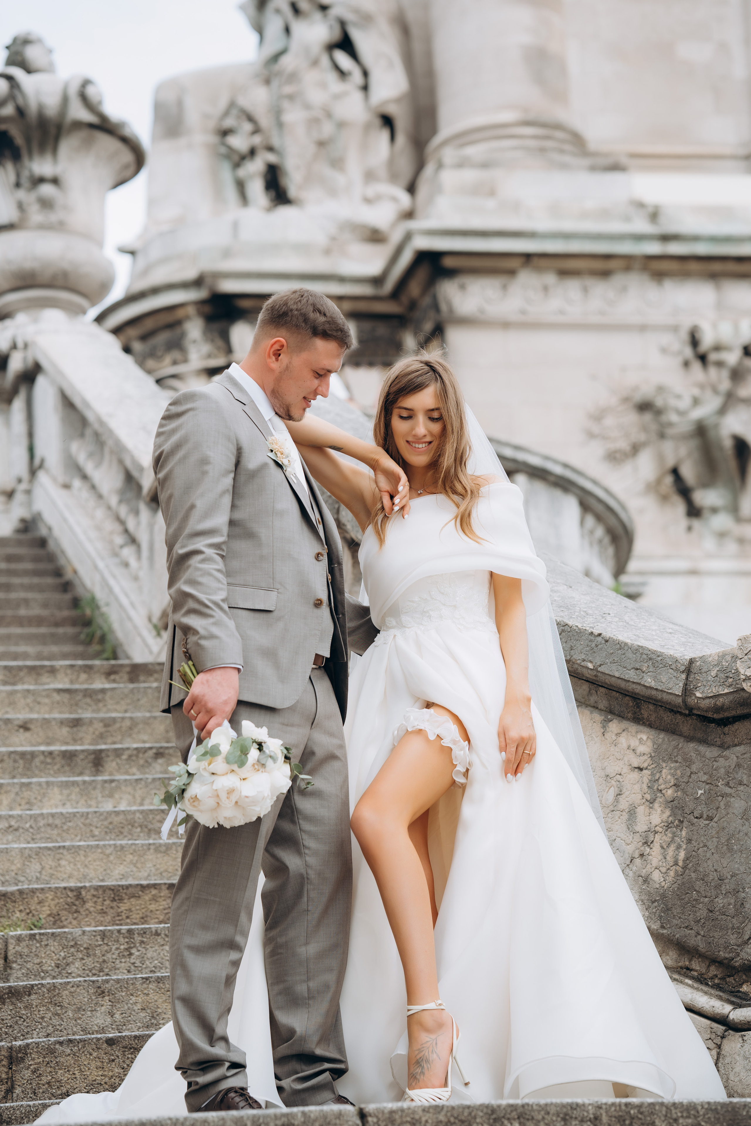 Свадебная фотосессия в Париже. Professional photographer in Paris — Shybitska Iryna