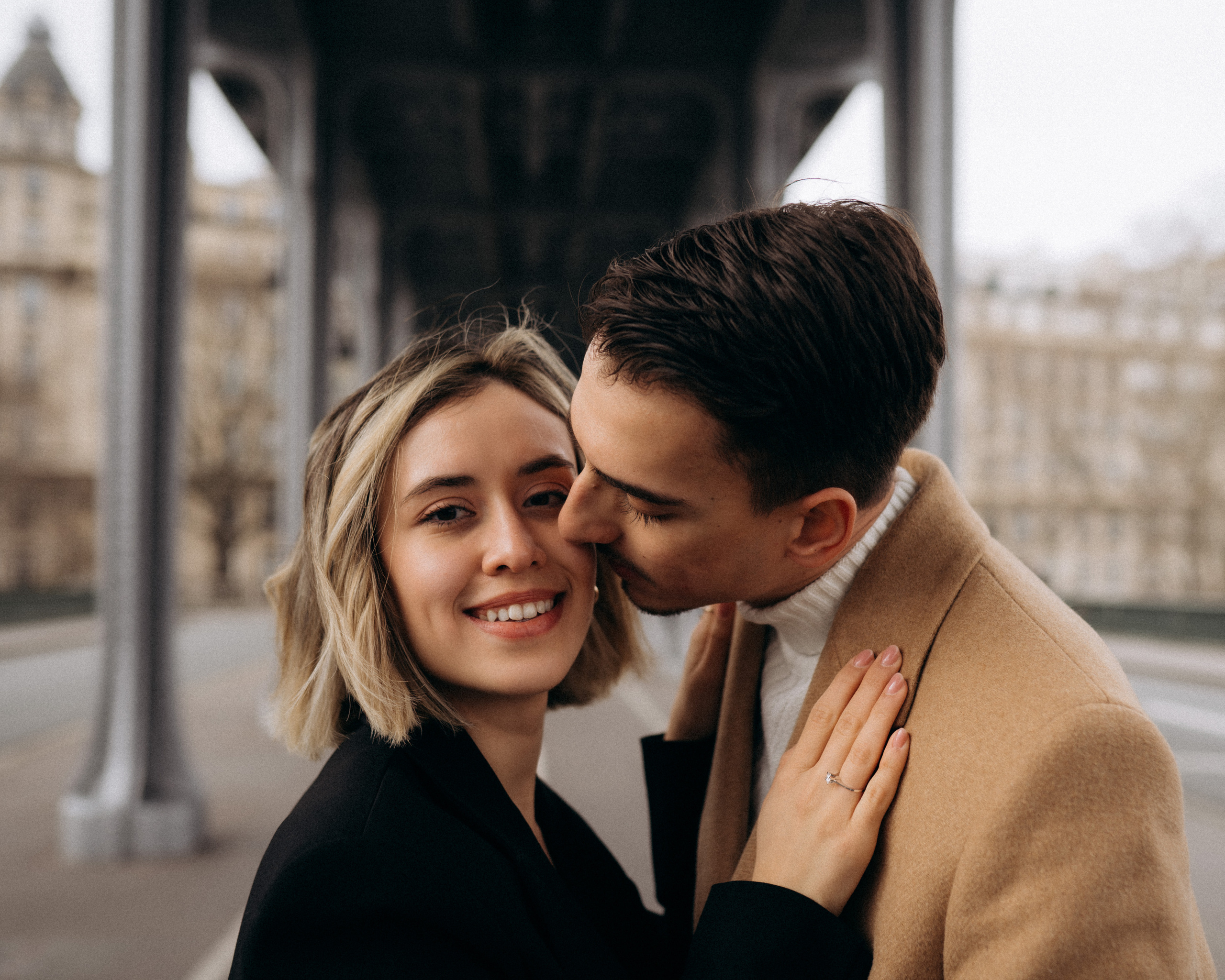 Proposal in Paris — Photographer Paris. Professional photographer in Paris — Shybitska Iryna