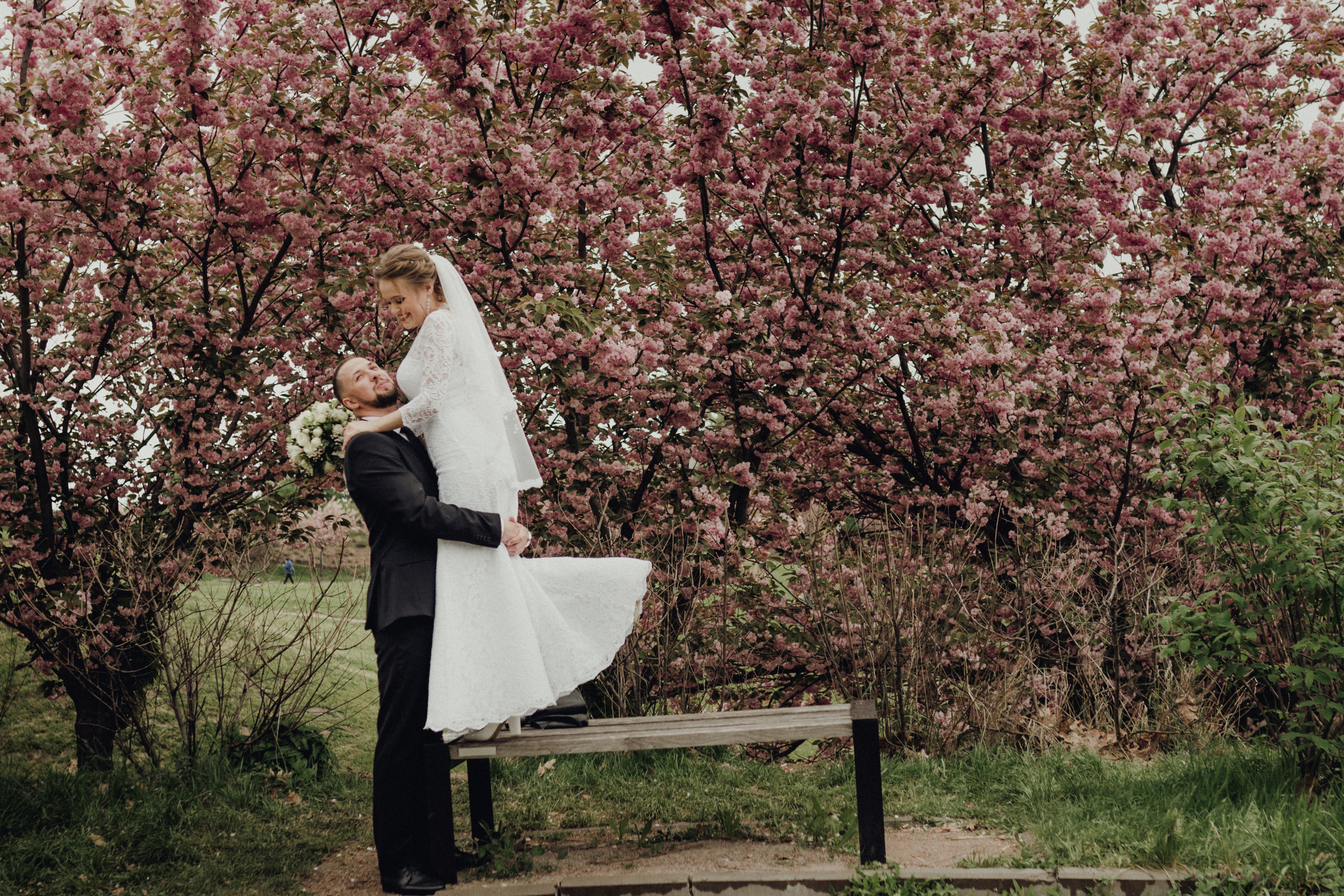 Весільна фотосесія — Ботанічний сад. Professional photographer in Paris — Shybitska Iryna