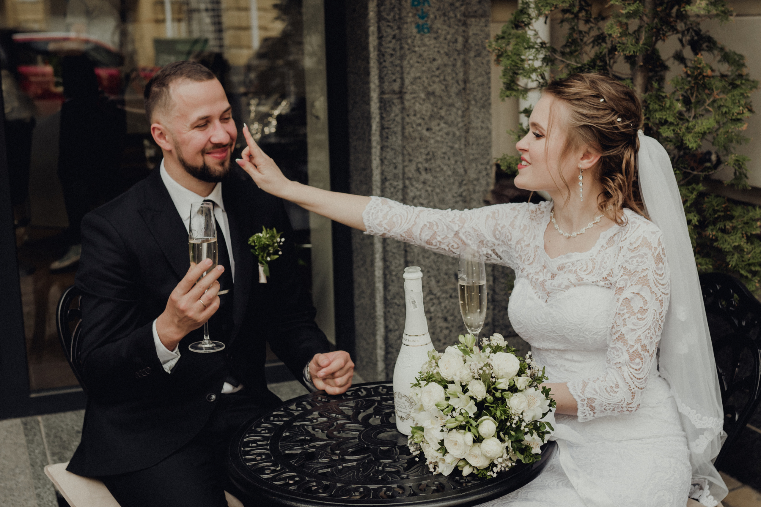 Весільна фотосесія — Ботанічний сад. Professional photographer in Paris — Shybitska Iryna