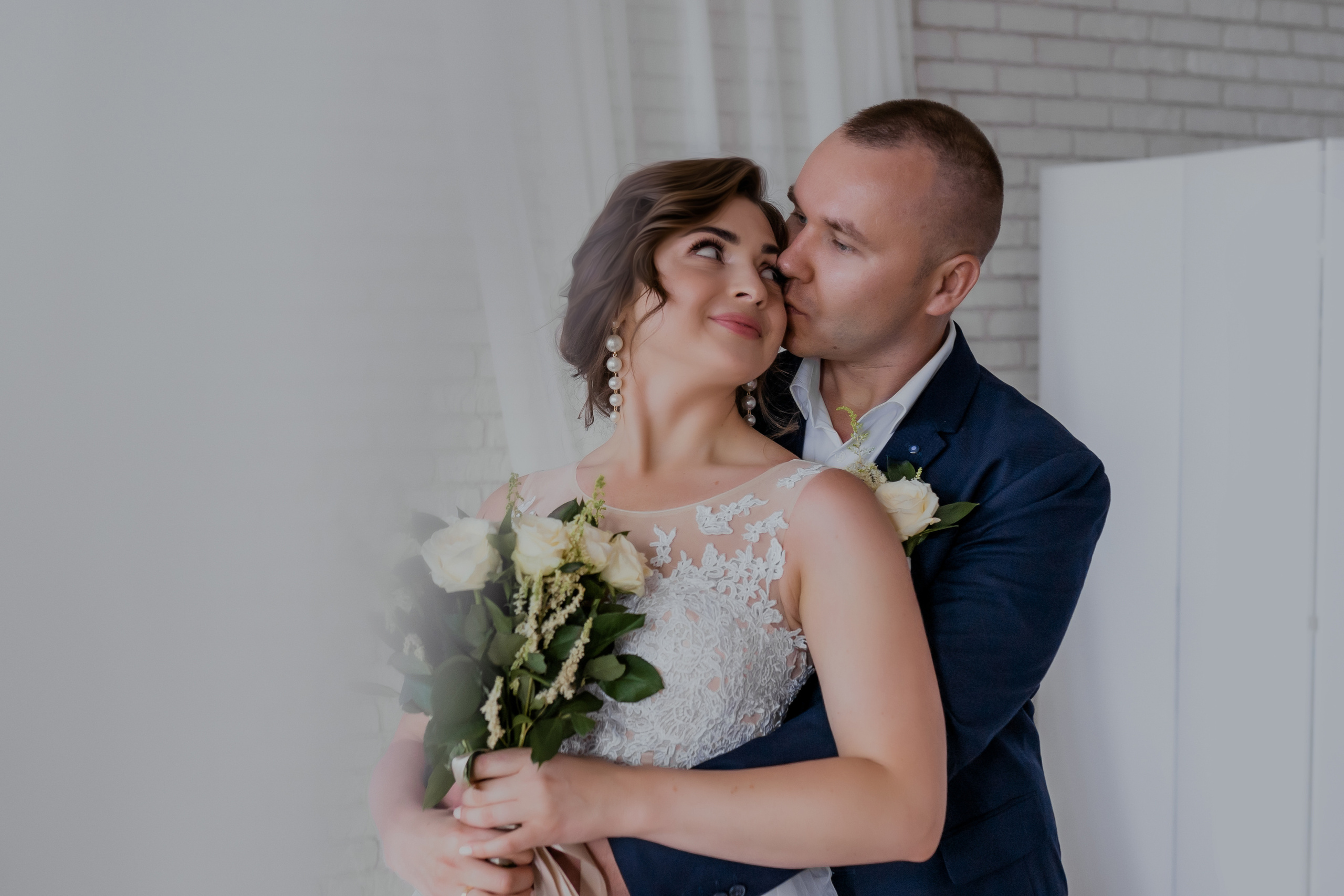 Весільна фотосесія у фотостудії. Professional photographer in Paris — Shybitska Iryna